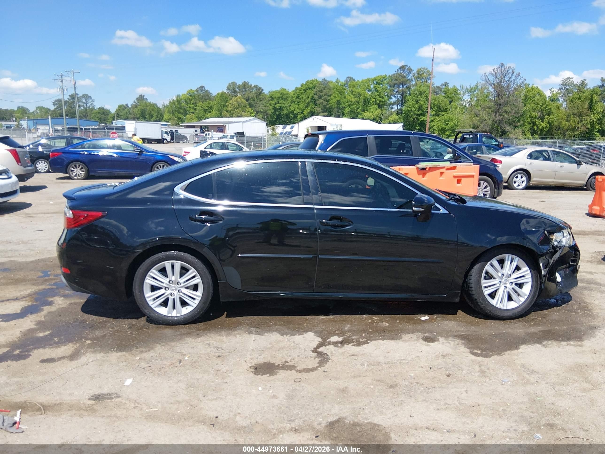 2015 Lexus Es 350 Black vin: JTHBK1GG5F2197626