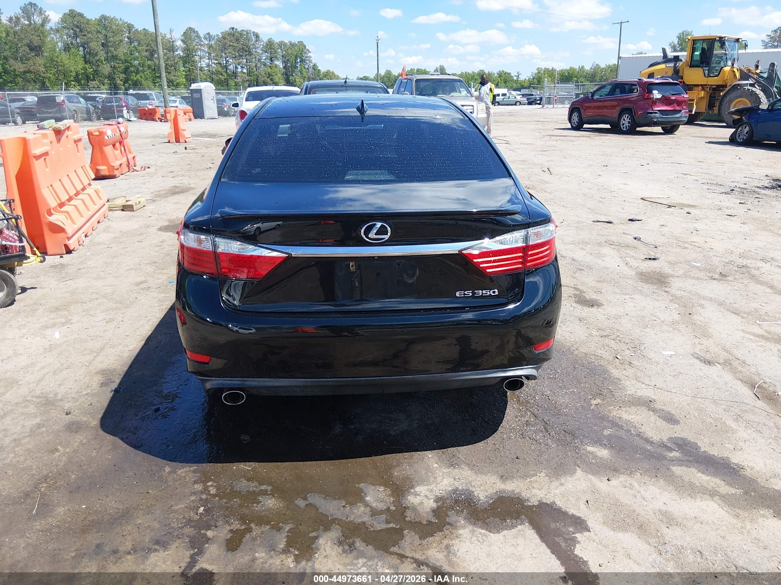 2015 Lexus Es 350 Black vin: JTHBK1GG5F2197626