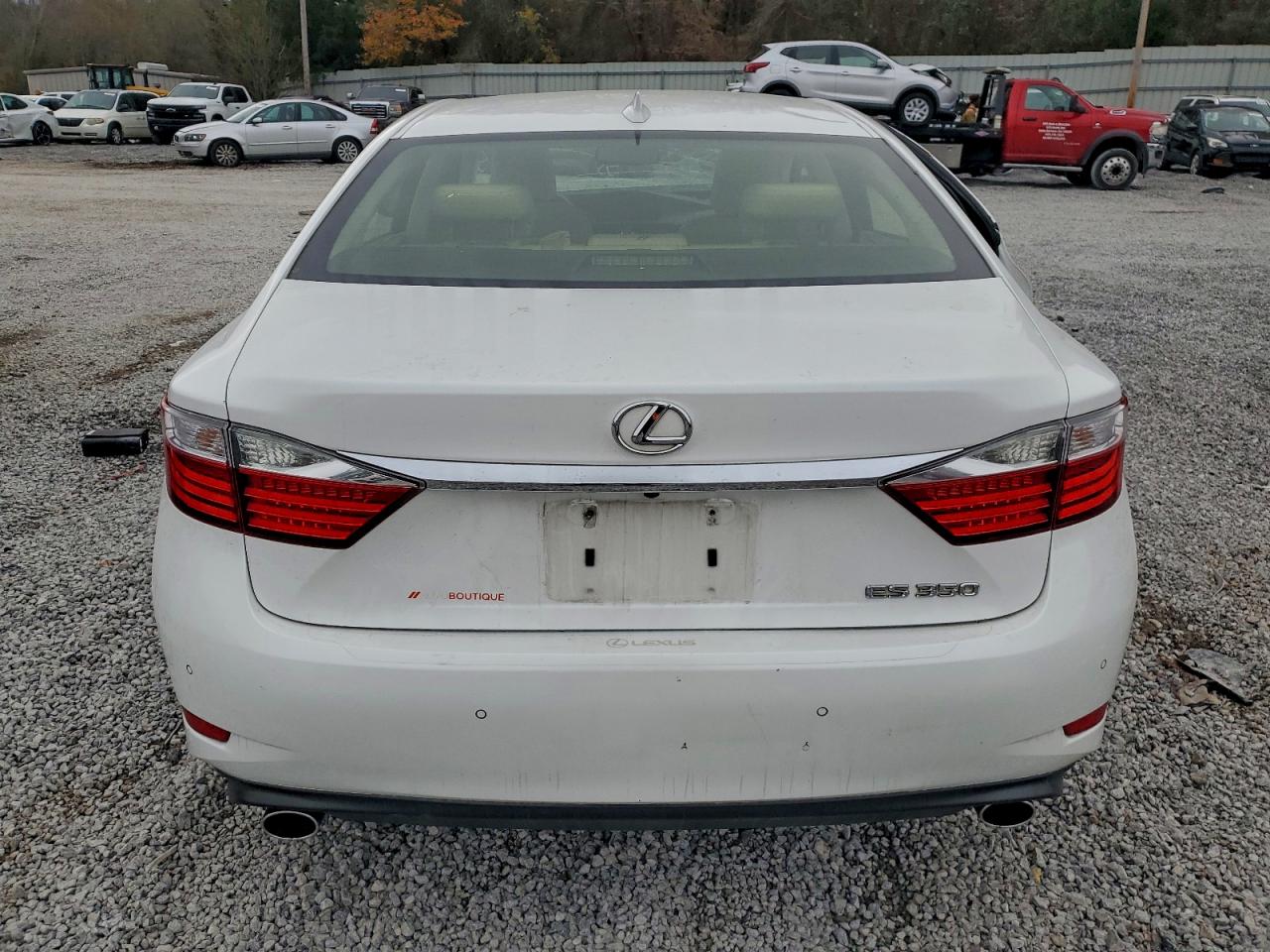 2015 Lexus Es 350 White vin: JTHBK1GG5F2204851