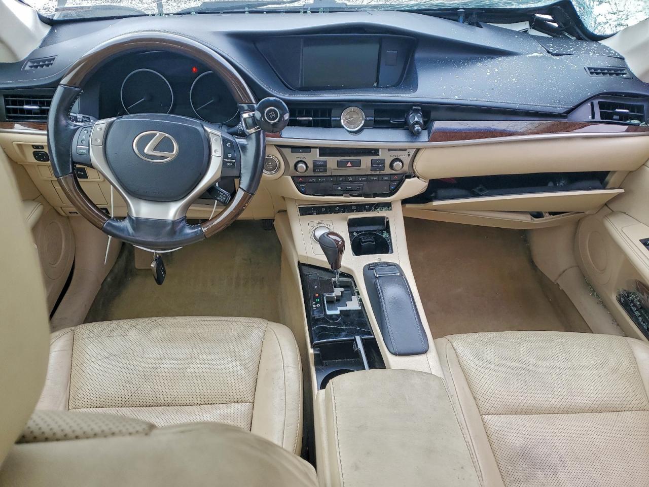 2015 Lexus Es 350 White vin: JTHBK1GG5F2204851