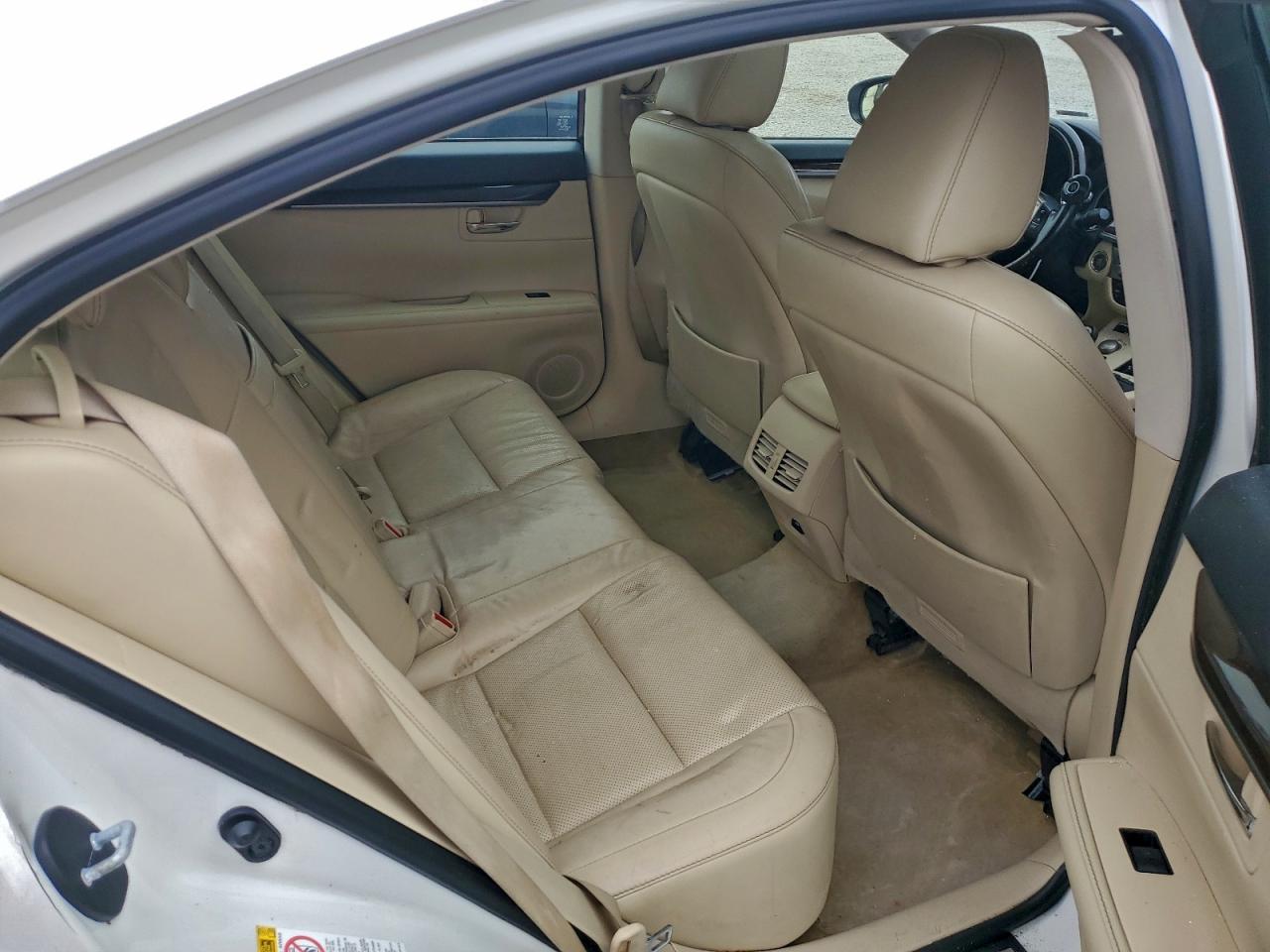 2015 Lexus Es 350 White vin: JTHBK1GG5F2204851