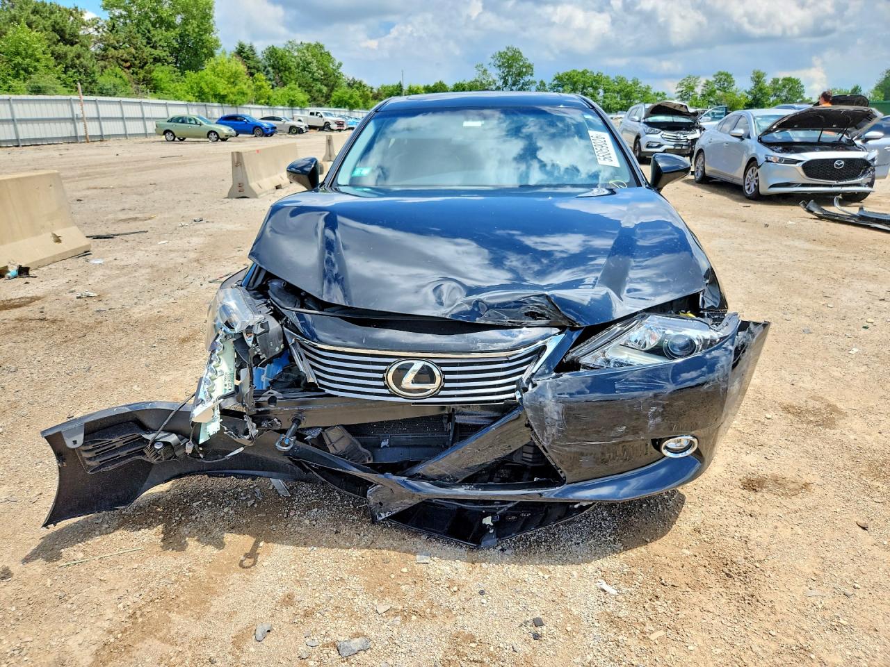 2015 Lexus Es 350 Black vin: JTHBK1GG5F2208303