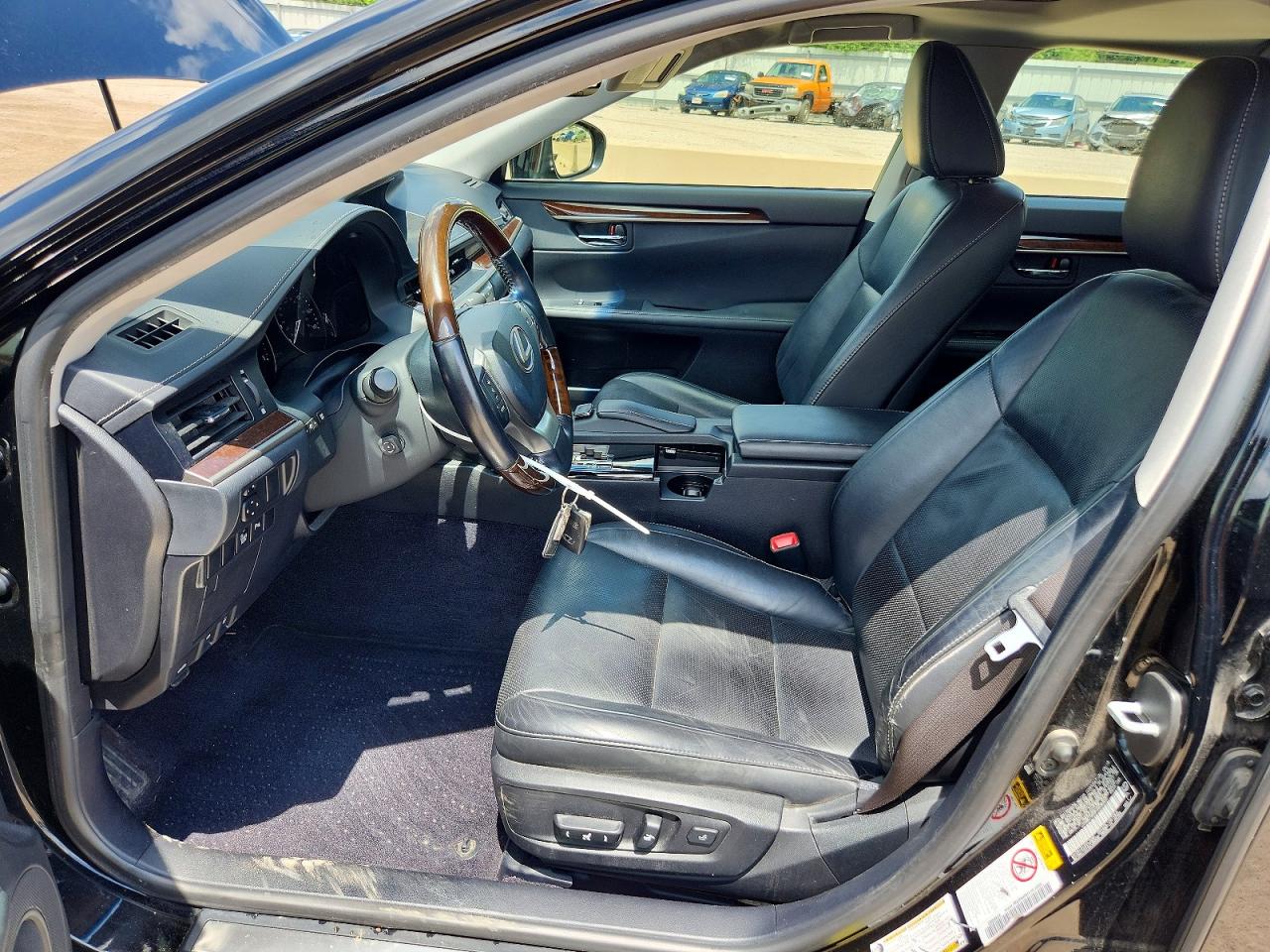 2015 Lexus Es 350 Black vin: JTHBK1GG5F2208303