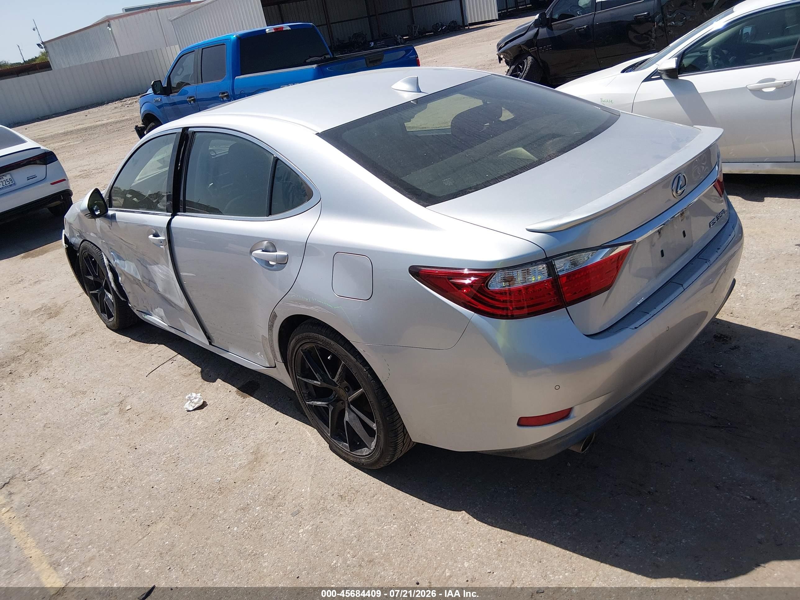 2015 Lexus Es 350   Silver vin: JTHBK1GG5F2210150