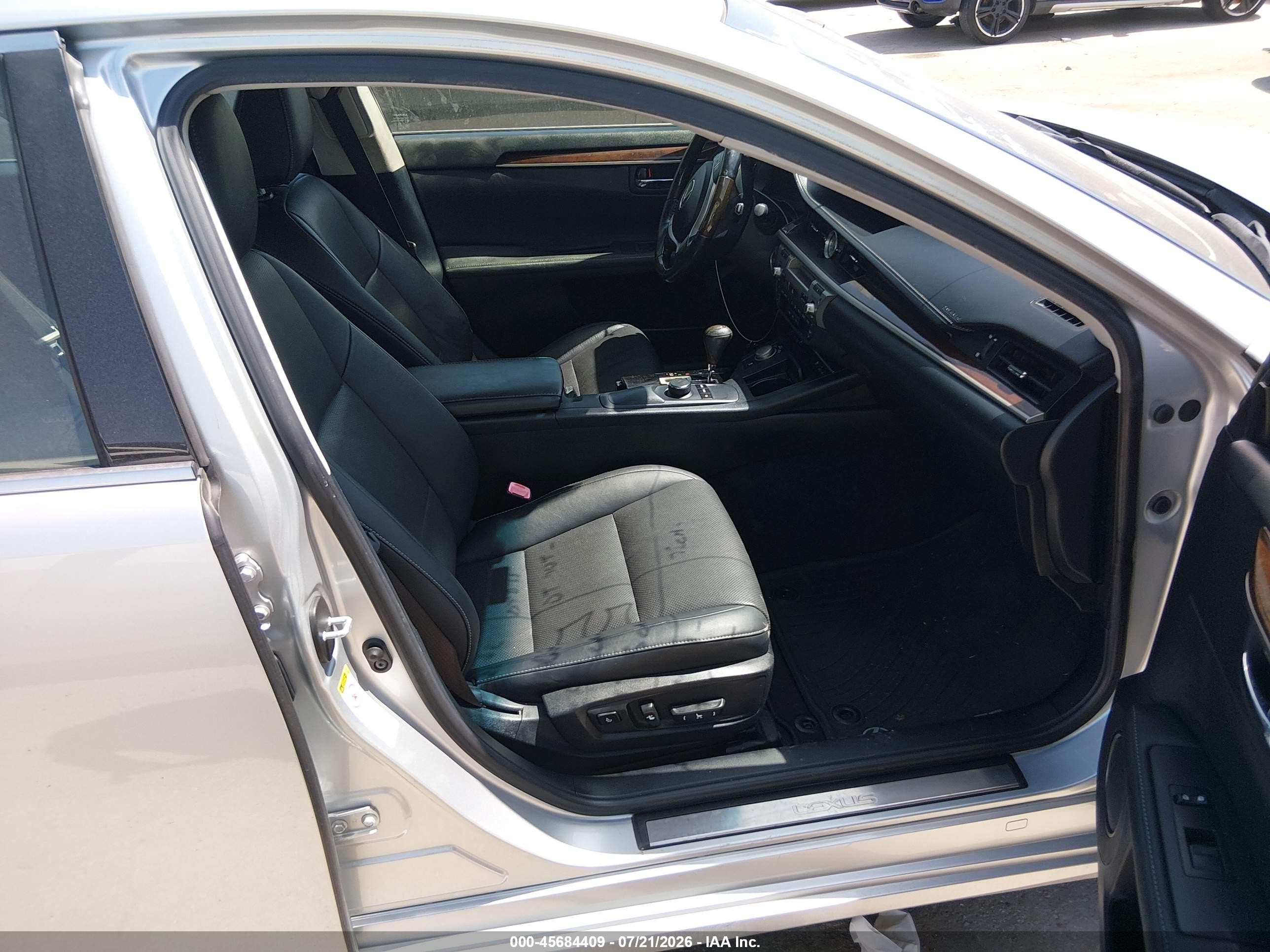 2015 Lexus Es 350   Silver vin: JTHBK1GG5F2210150