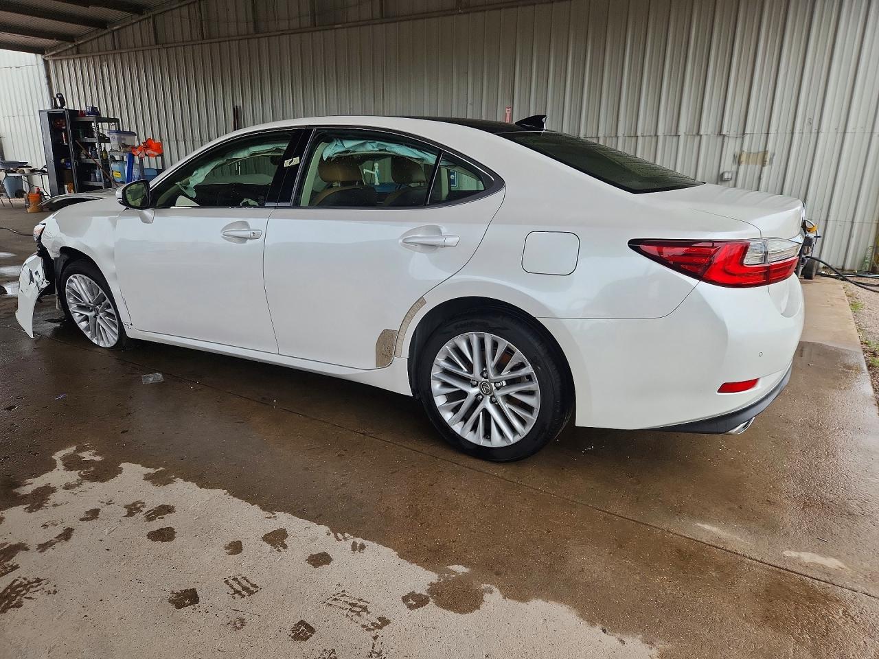 2016 Lexus Es 350 White vin: JTHBK1GG5G2228231