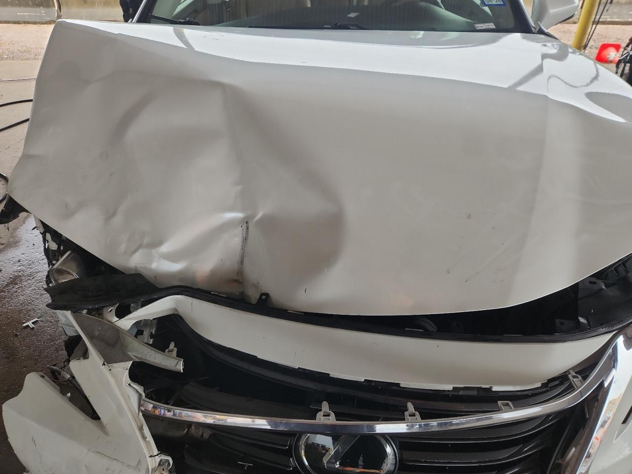 2016 Lexus Es 350 White vin: JTHBK1GG5G2228231 Damage: Hood, Severe Damage, Replacement Required