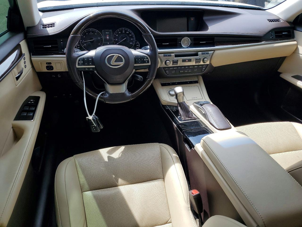 2016 Lexus Es 350 White vin: JTHBK1GG5G2237821