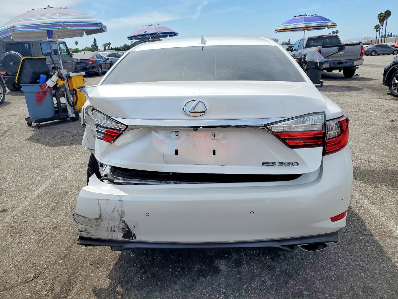 2016 Lexus Es 350 White vin: JTHBK1GG5G2237821