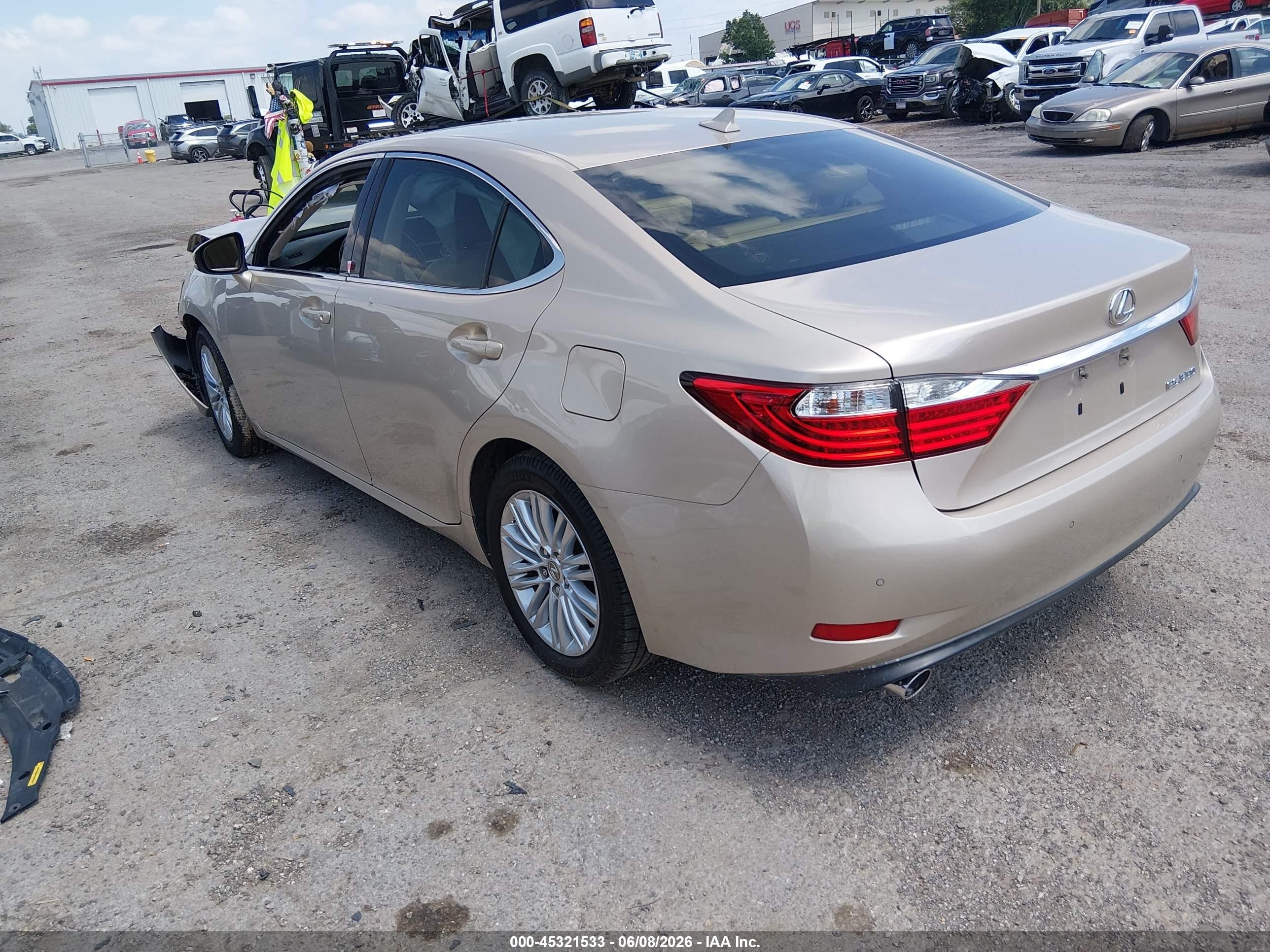 2013 Lexus Es 350   Tan vin: JTHBK1GG6D2001576