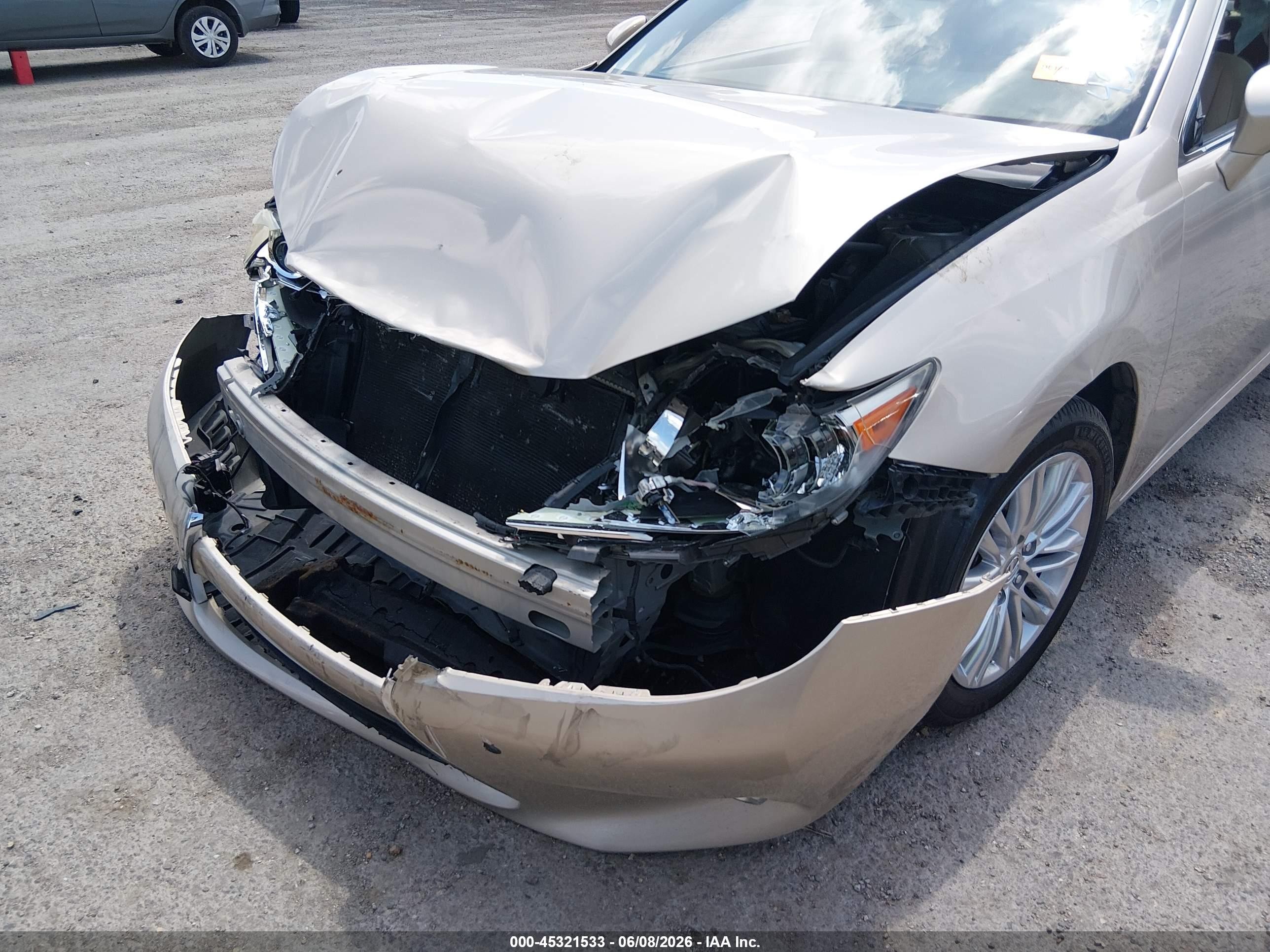 2013 Lexus Es 350   Tan vin: JTHBK1GG6D2001576