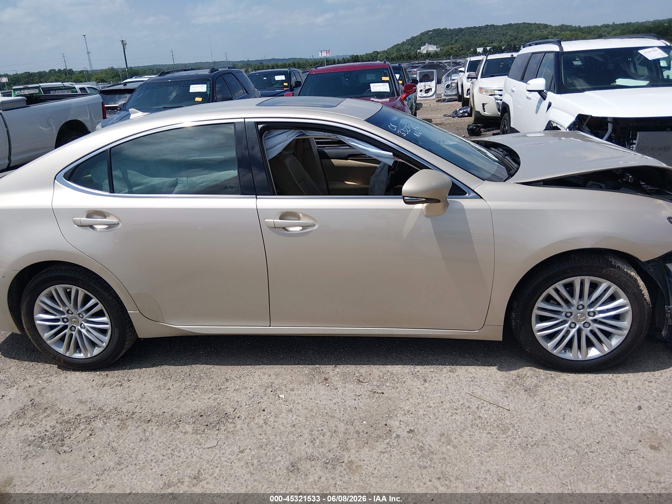 2013 Lexus Es 350   Tan vin: JTHBK1GG6D2001576