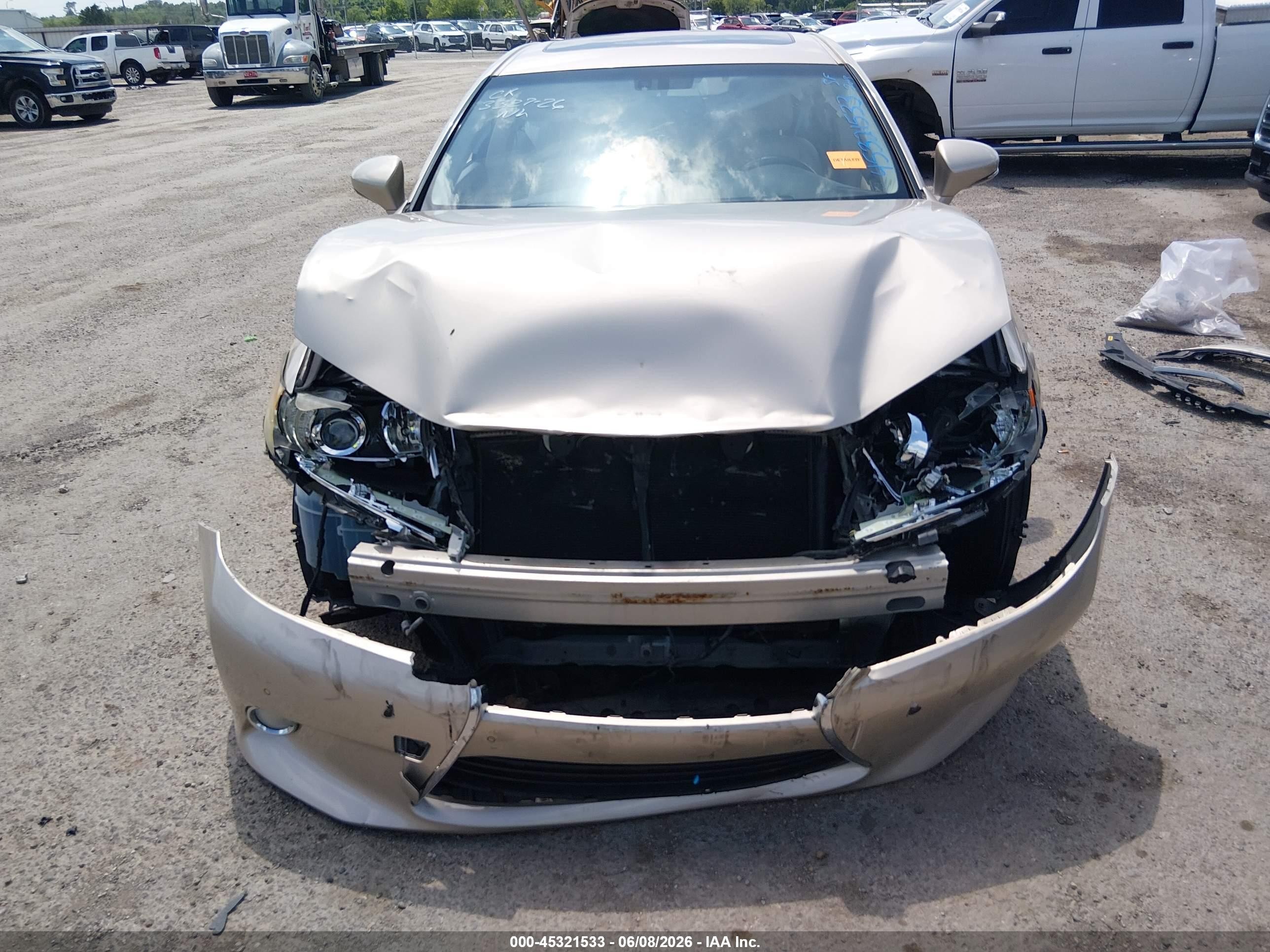 2013 Lexus Es 350   Tan vin: JTHBK1GG6D2001576