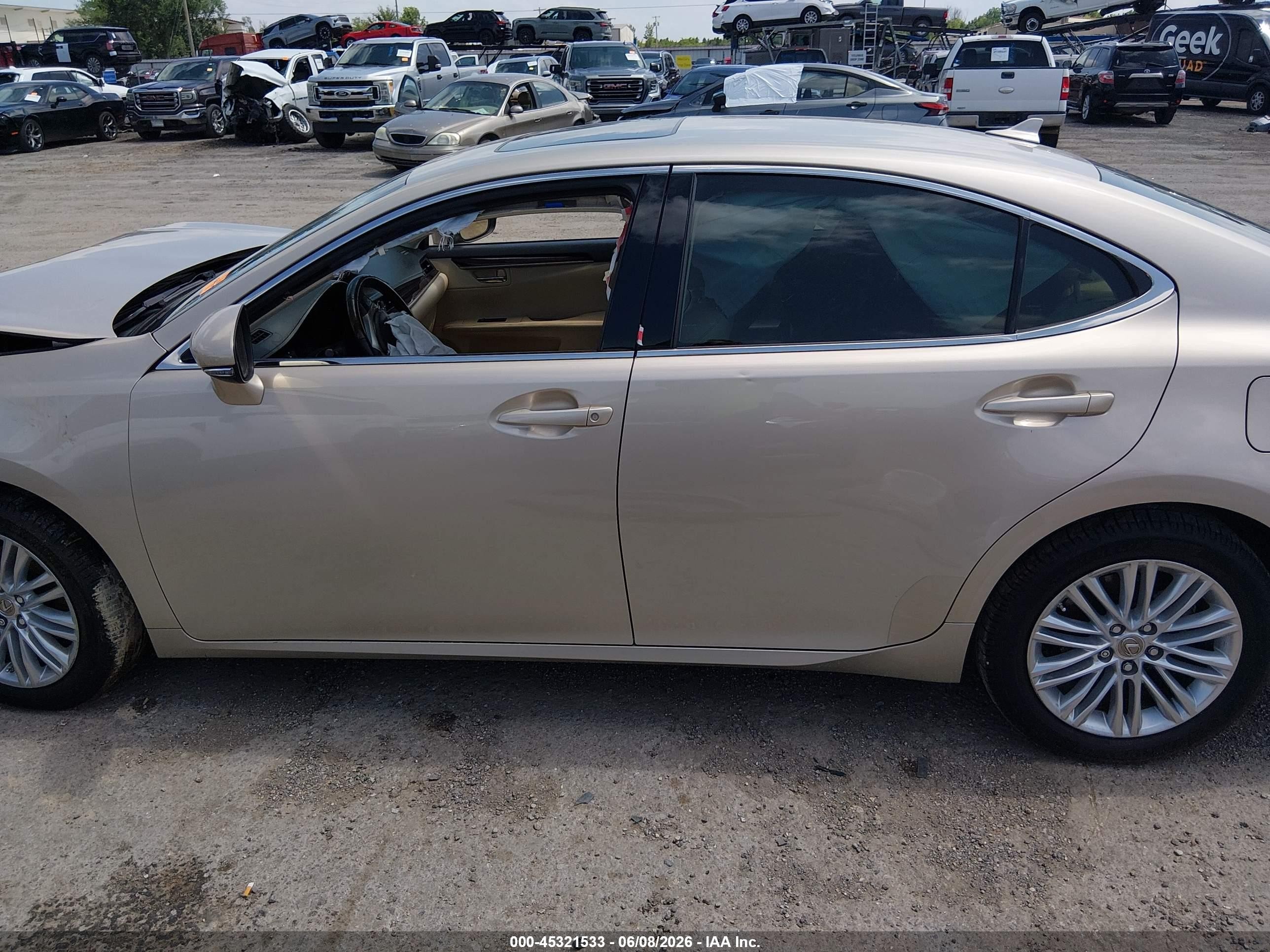 2013 Lexus Es 350   Tan vin: JTHBK1GG6D2001576
