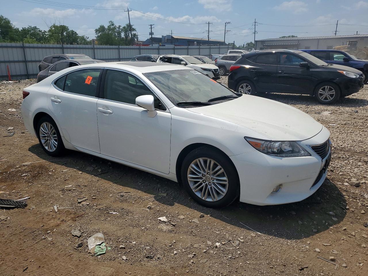 2013 Lexus Es 350 Белый vin: JTHBK1GG6D2004610