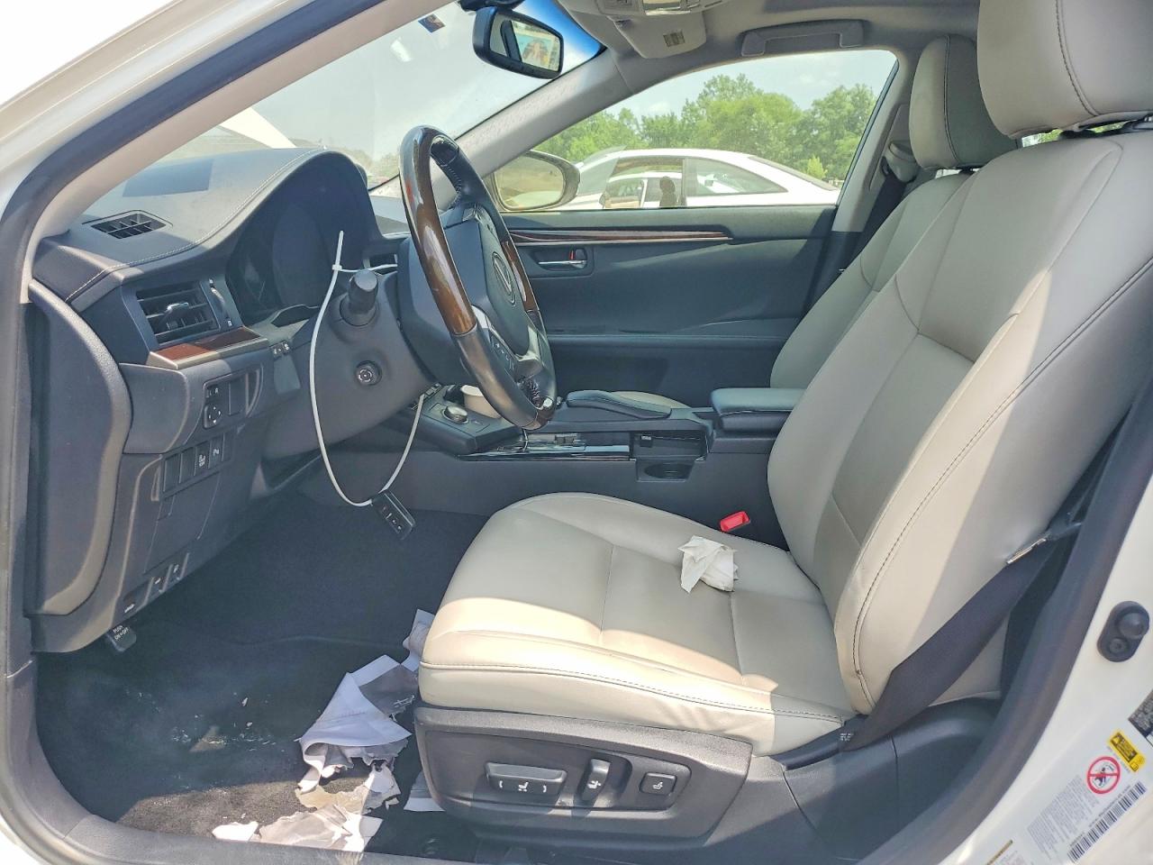 2013 Lexus Es 350 Белый vin: JTHBK1GG6D2004610