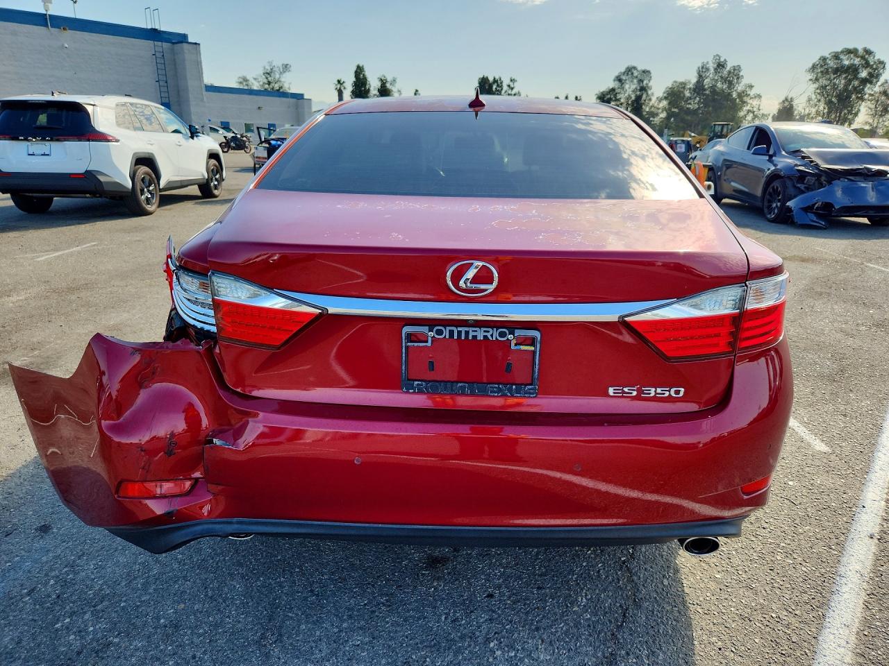 2013 Lexus Es 350 Red vin: JTHBK1GG6D2012982