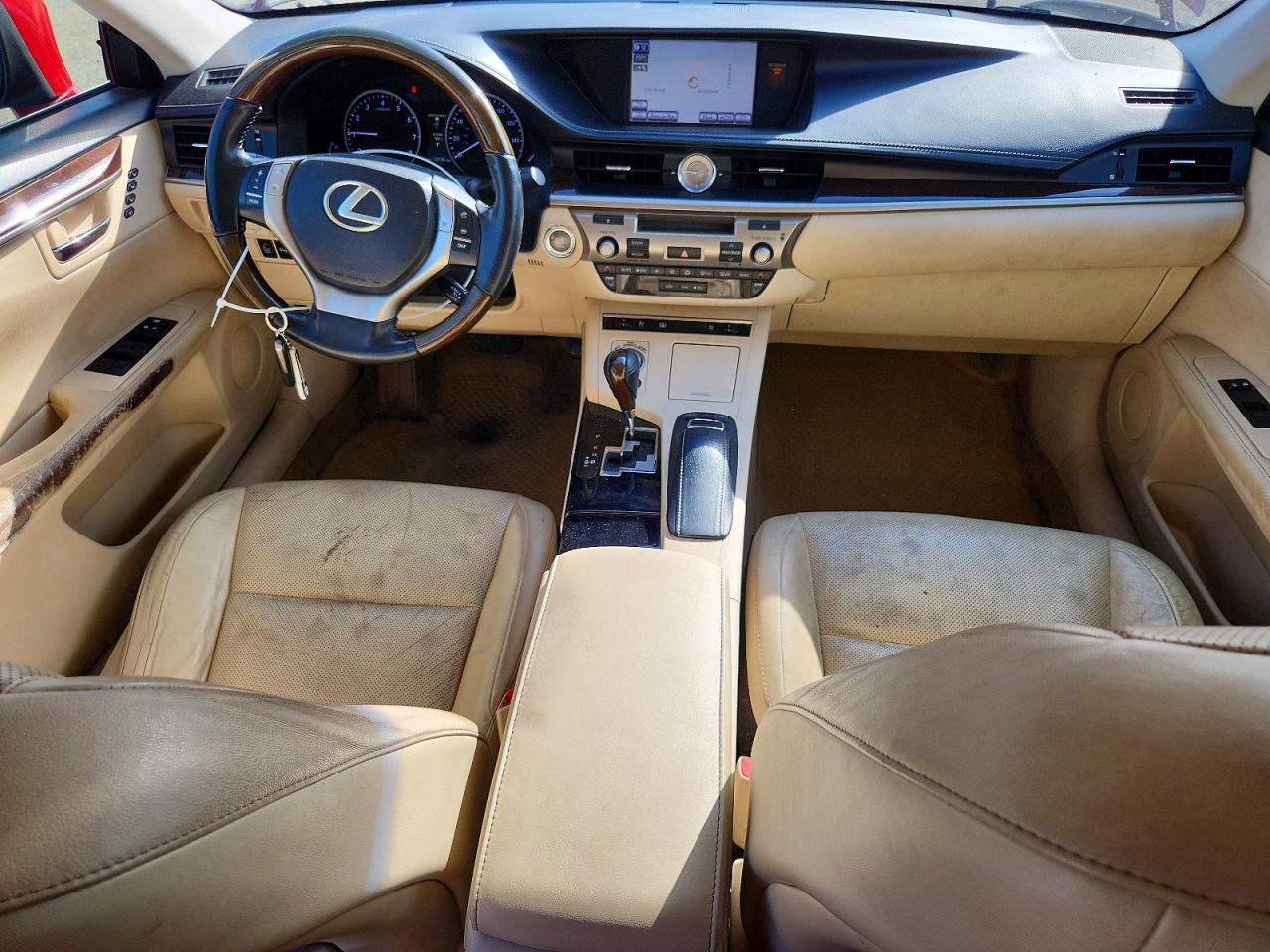 2013 Lexus Es 350 Red vin: JTHBK1GG6D2012982