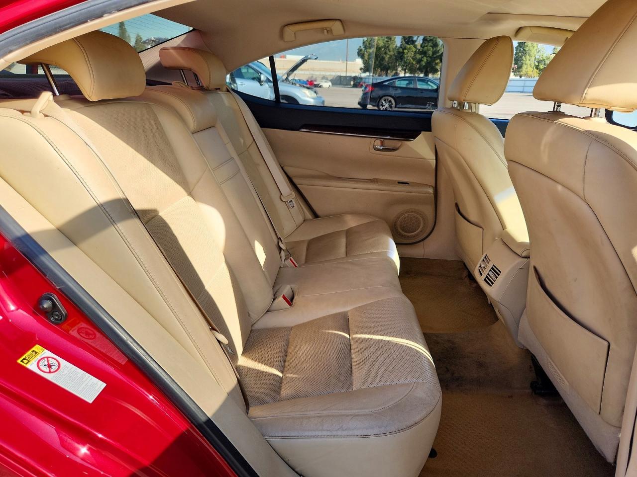 2013 Lexus Es 350 Red vin: JTHBK1GG6D2012982