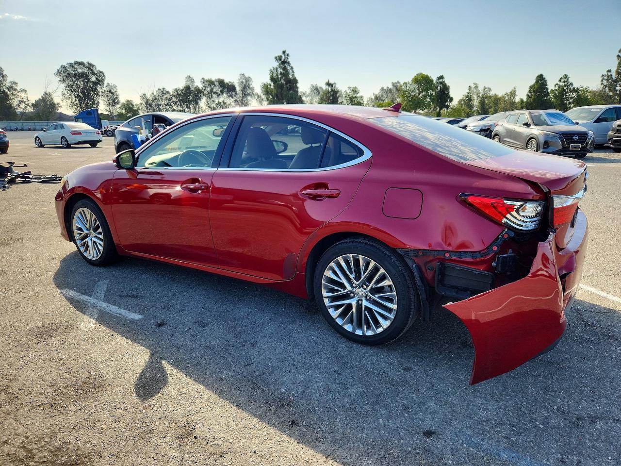 2013 Lexus Es 350 Red vin: JTHBK1GG6D2012982