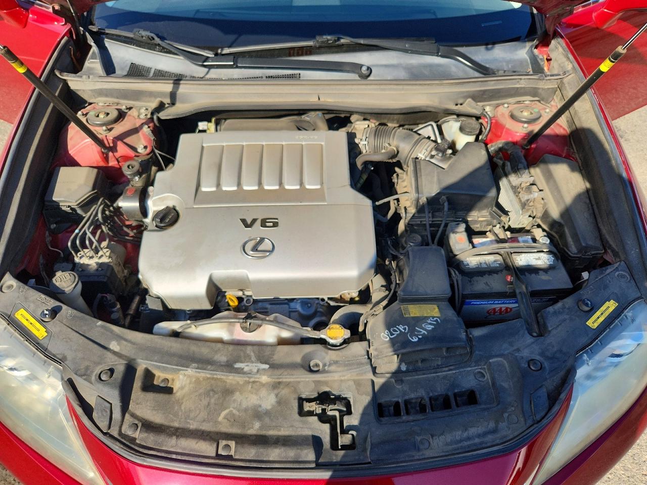 2013 Lexus Es 350 Red vin: JTHBK1GG6D2012982