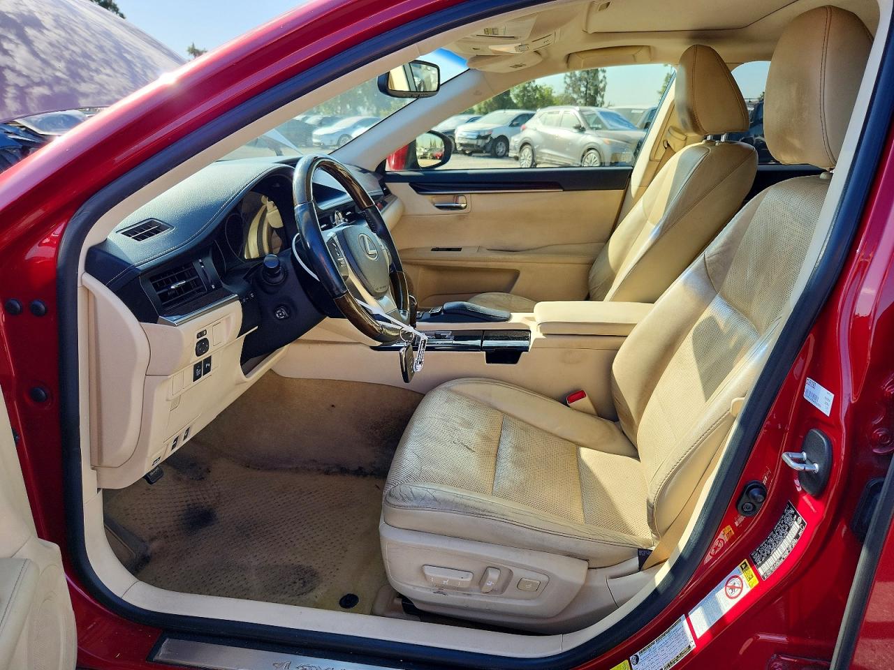 2013 Lexus Es 350 Red vin: JTHBK1GG6D2012982