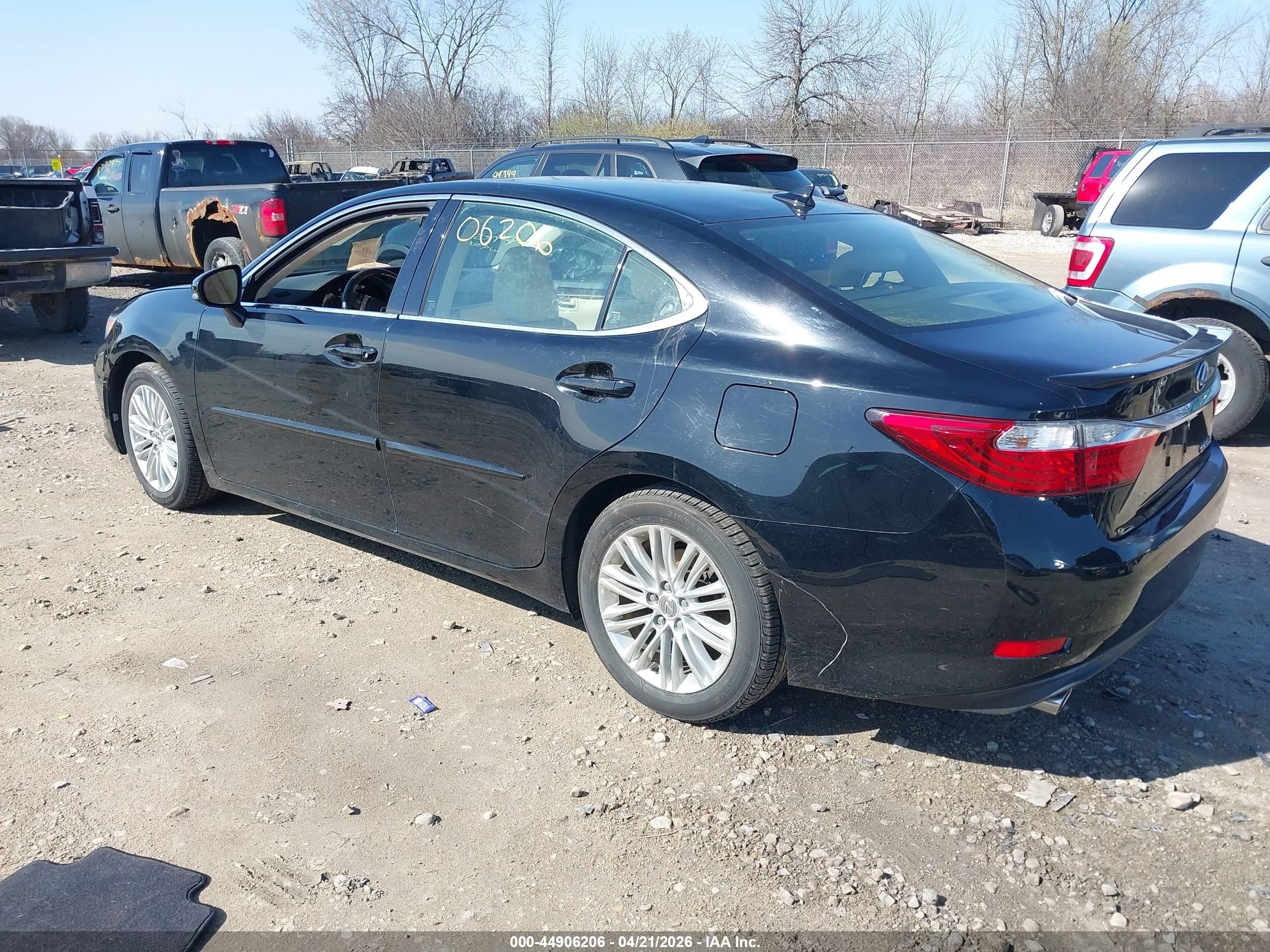 2013 Lexus Es 350   Черный vin: JTHBK1GG6D2013338