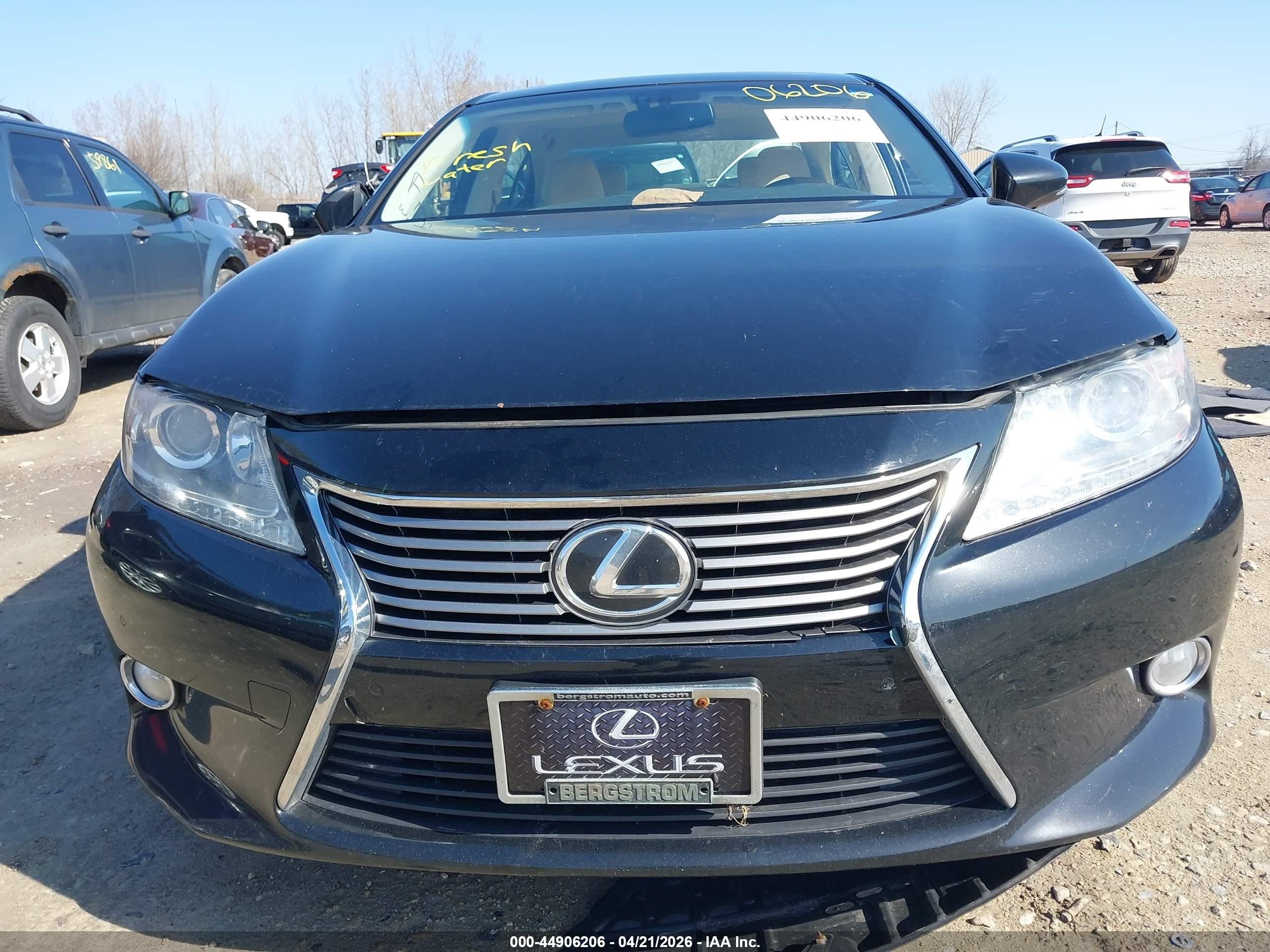 2013 Lexus Es 350   Черный vin: JTHBK1GG6D2013338