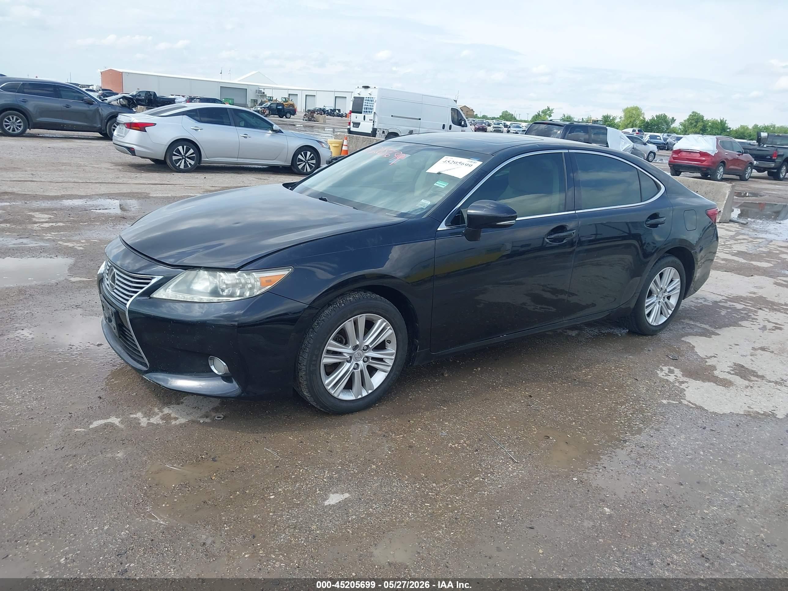 2013 Lexus Es 350   Black vin: JTHBK1GG6D2018121