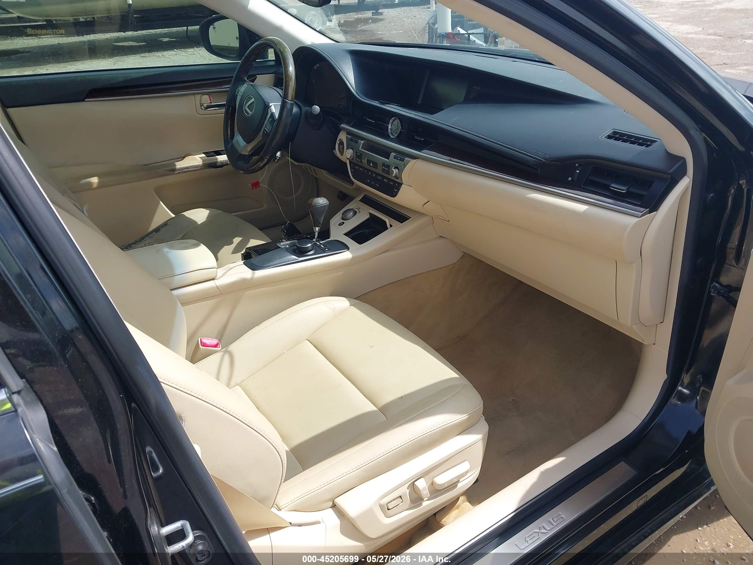 2013 Lexus Es 350   Black vin: JTHBK1GG6D2018121