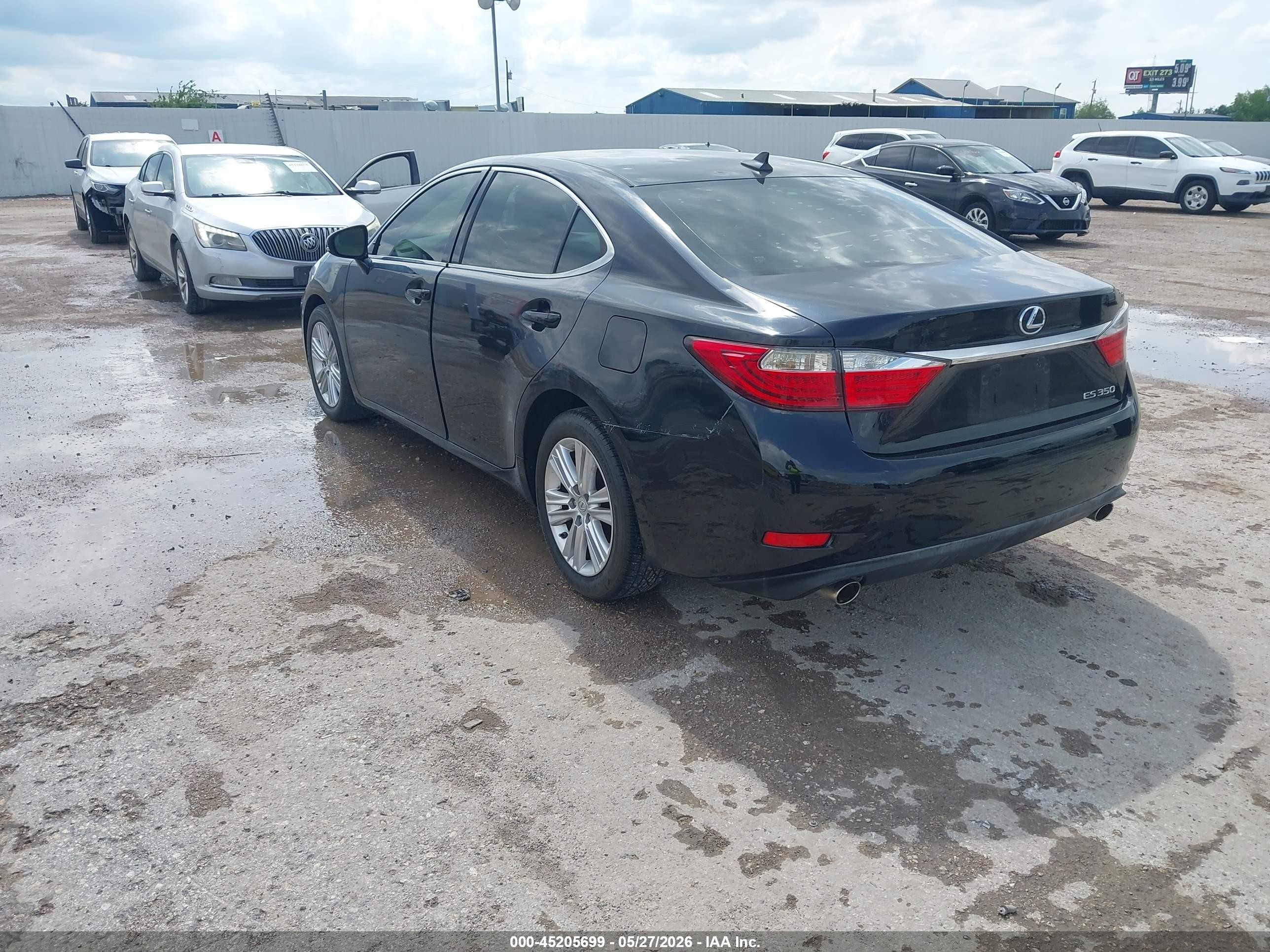 2013 Lexus Es 350   Black vin: JTHBK1GG6D2018121