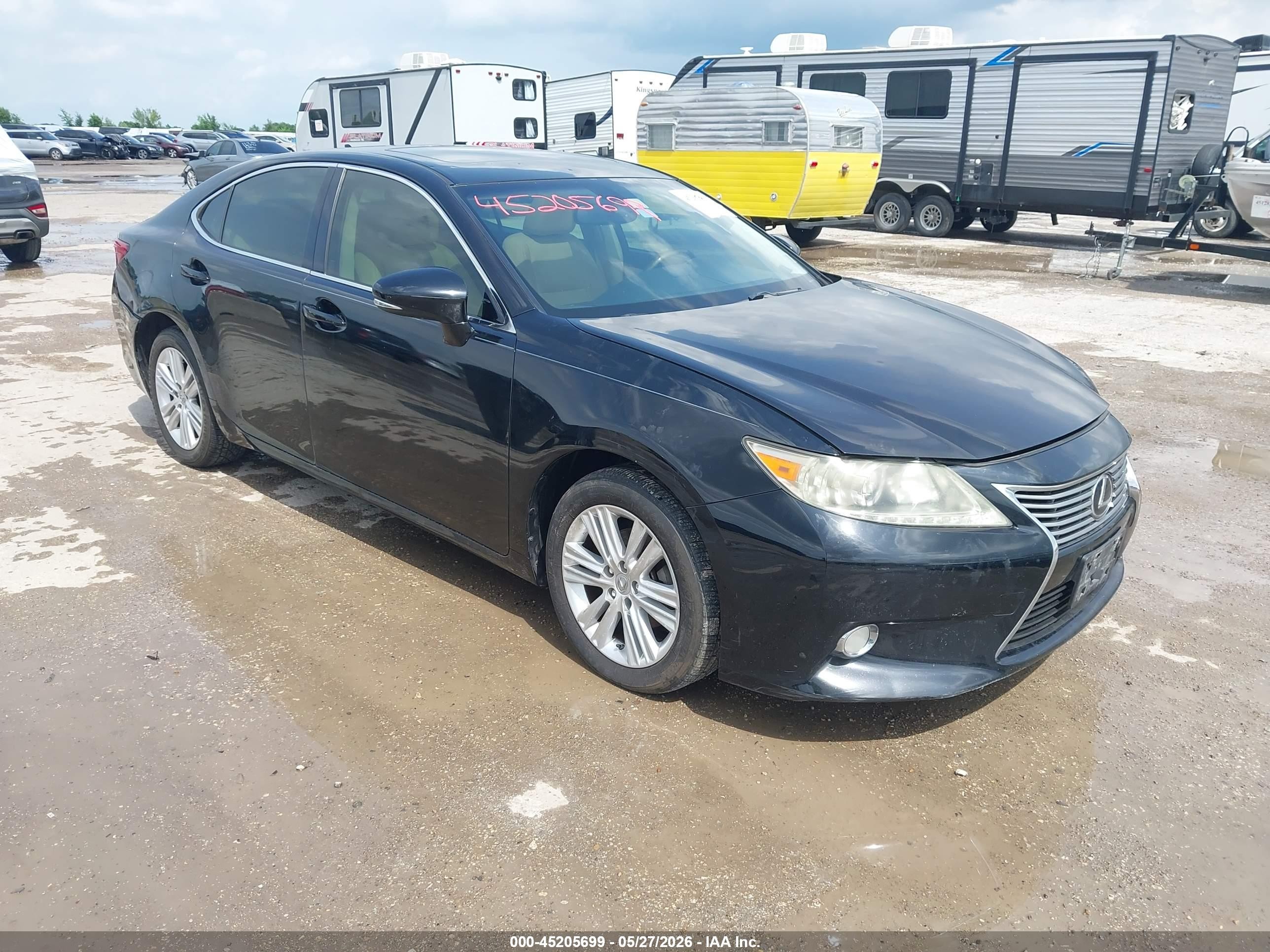 2013 Lexus Es 350   Black vin: JTHBK1GG6D2018121