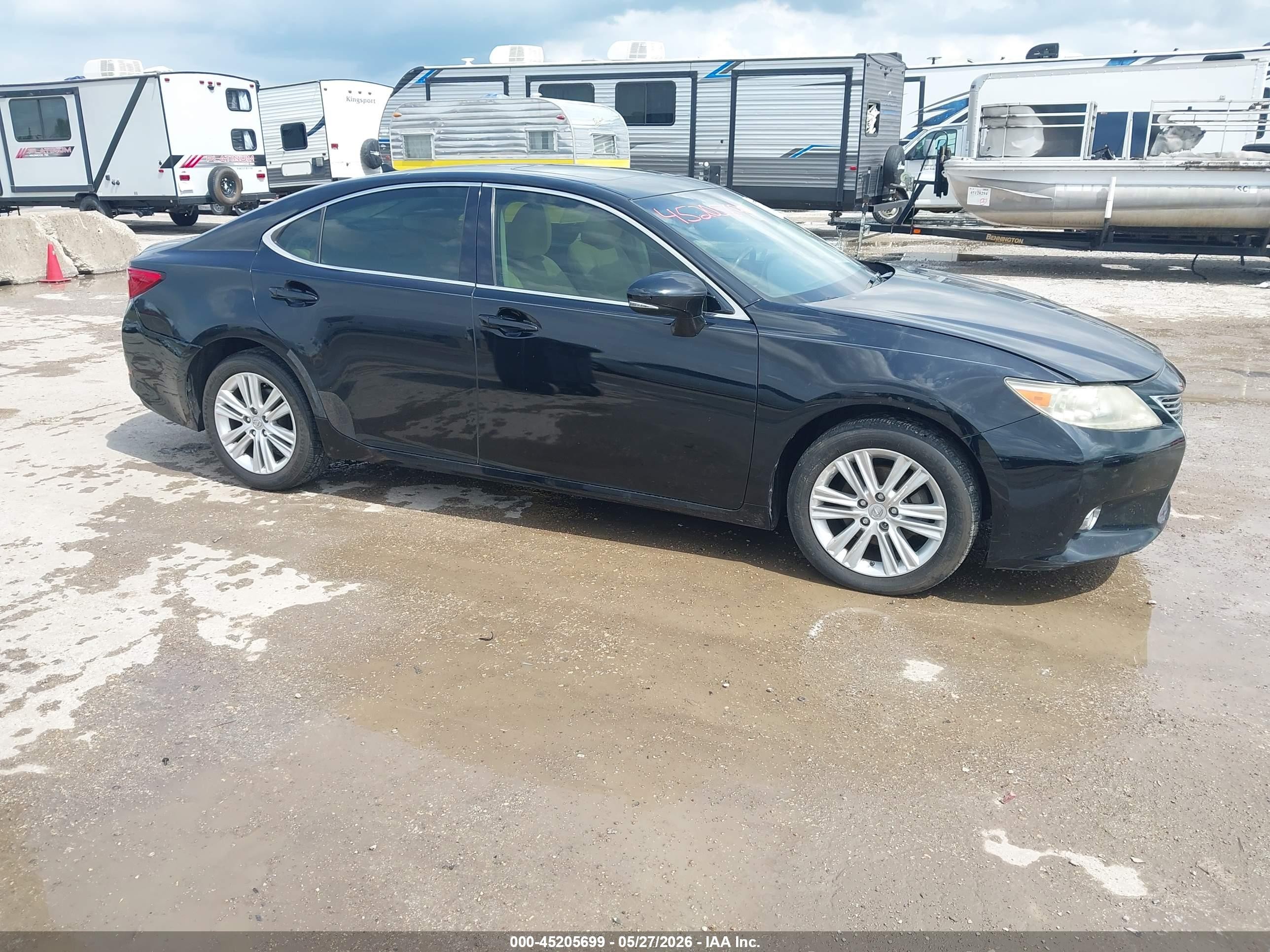 2013 Lexus Es 350   Black vin: JTHBK1GG6D2018121