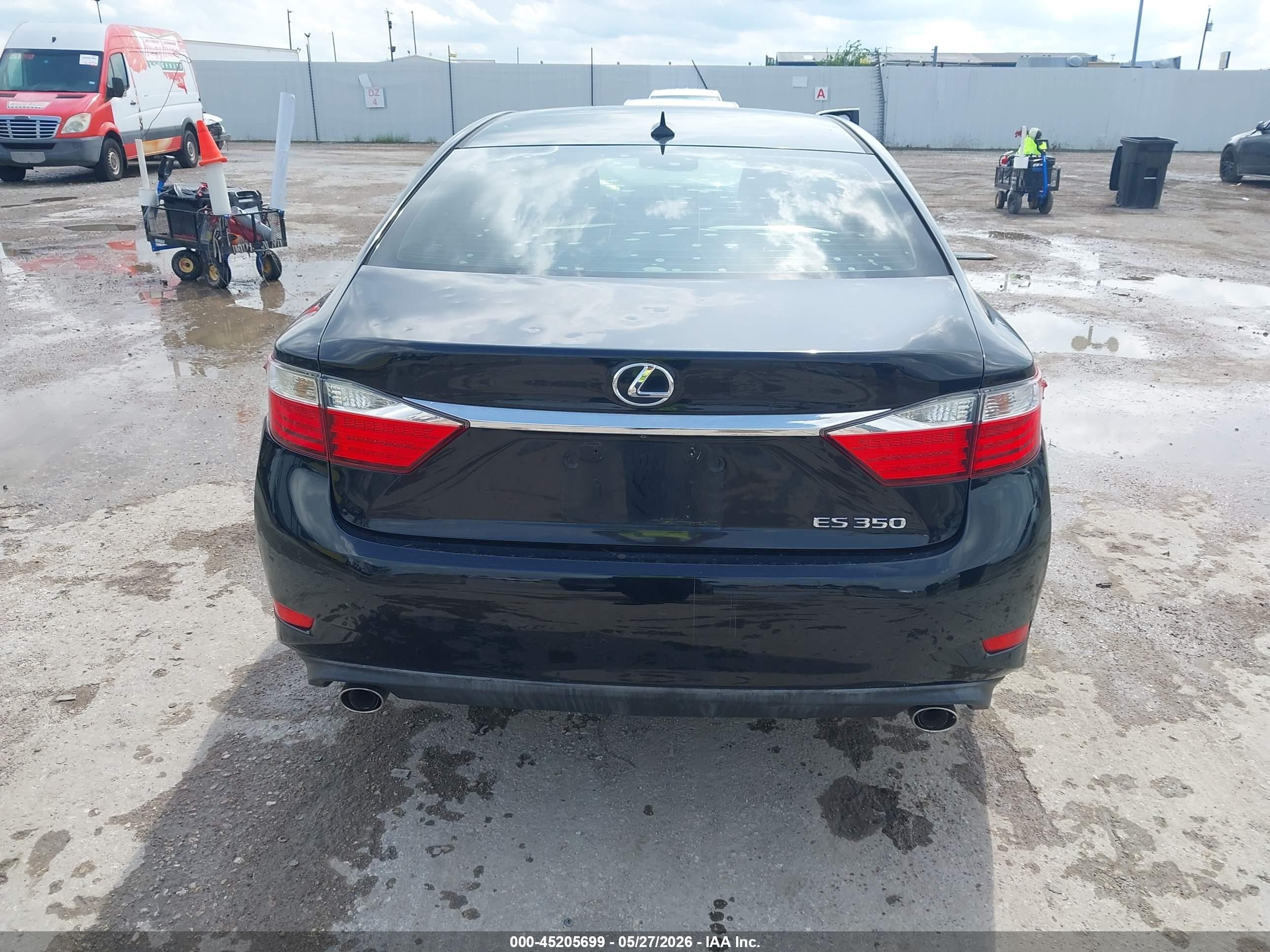 2013 Lexus Es 350   Black vin: JTHBK1GG6D2018121