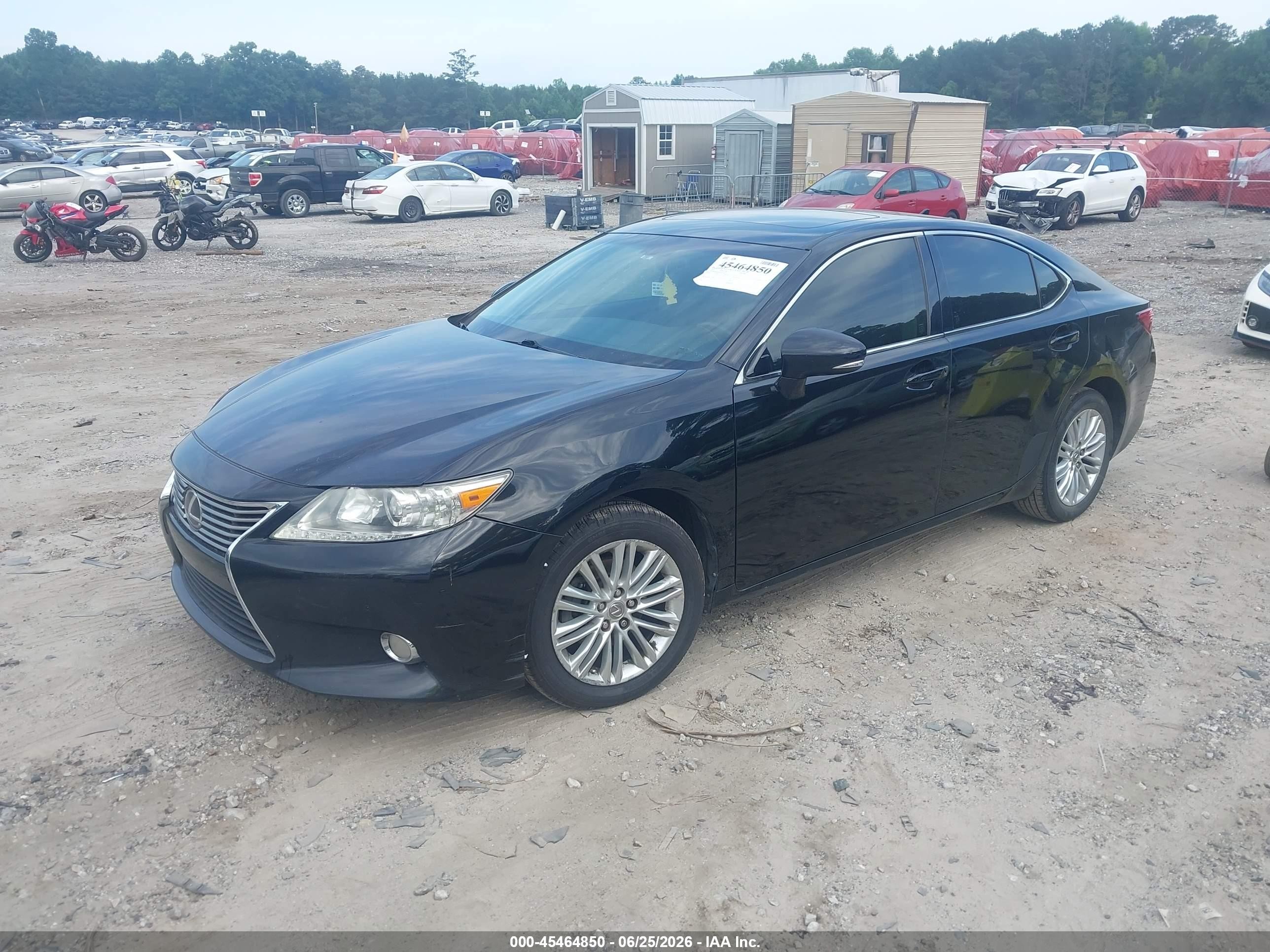 2013 Lexus Es 350 Черный vin: JTHBK1GG6D2023237