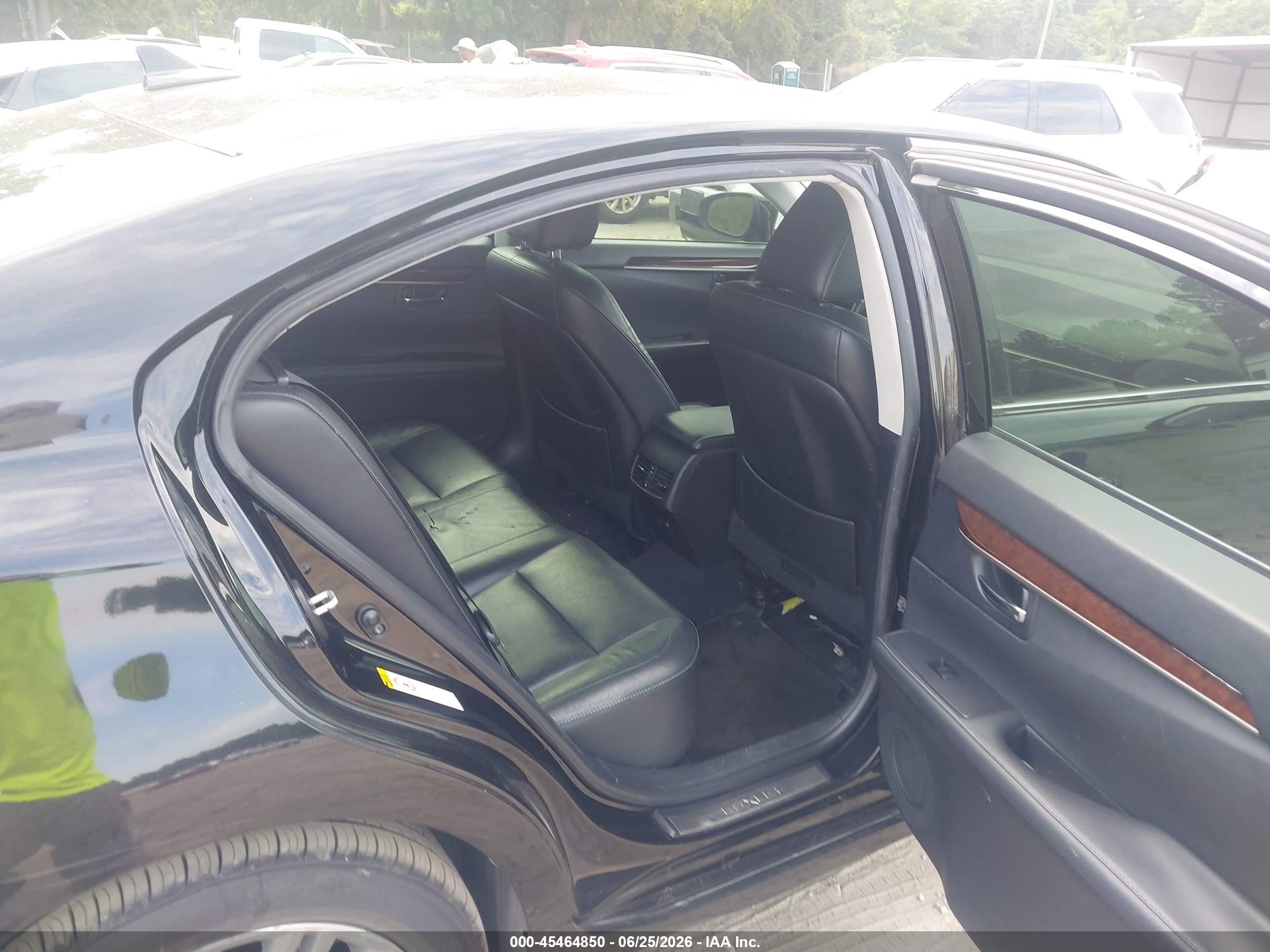 2013 Lexus Es 350 Черный vin: JTHBK1GG6D2023237