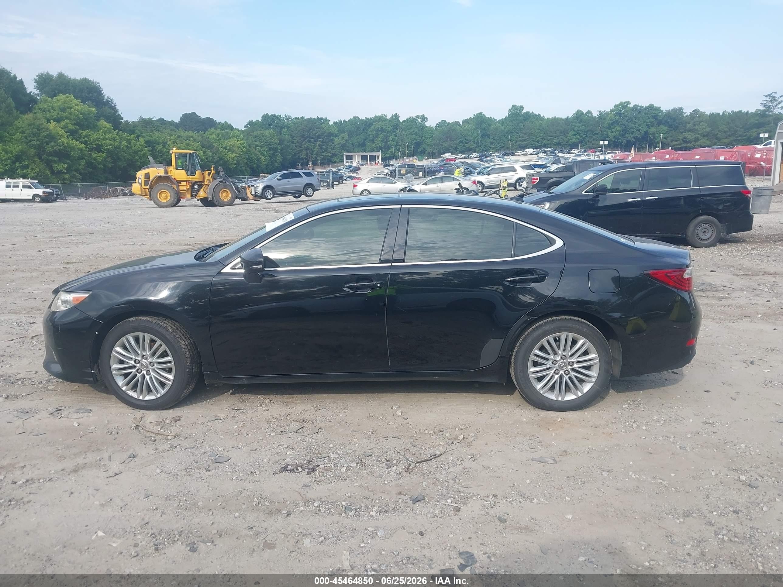 2013 Lexus Es 350 Черный vin: JTHBK1GG6D2023237