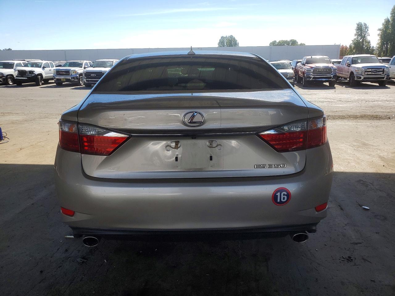 2013 Lexus Es 350 Gold vin: JTHBK1GG6D2025599