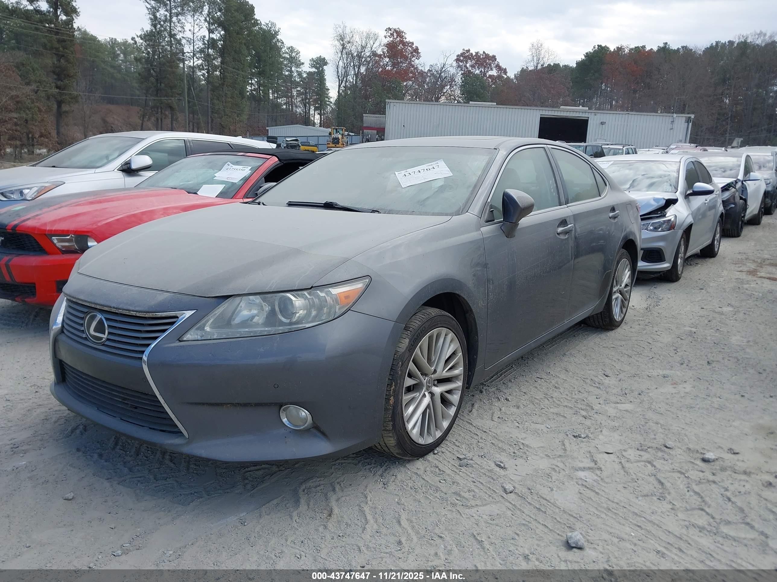 2013 Lexus Es 350 Gray vin: JTHBK1GG6D2036408