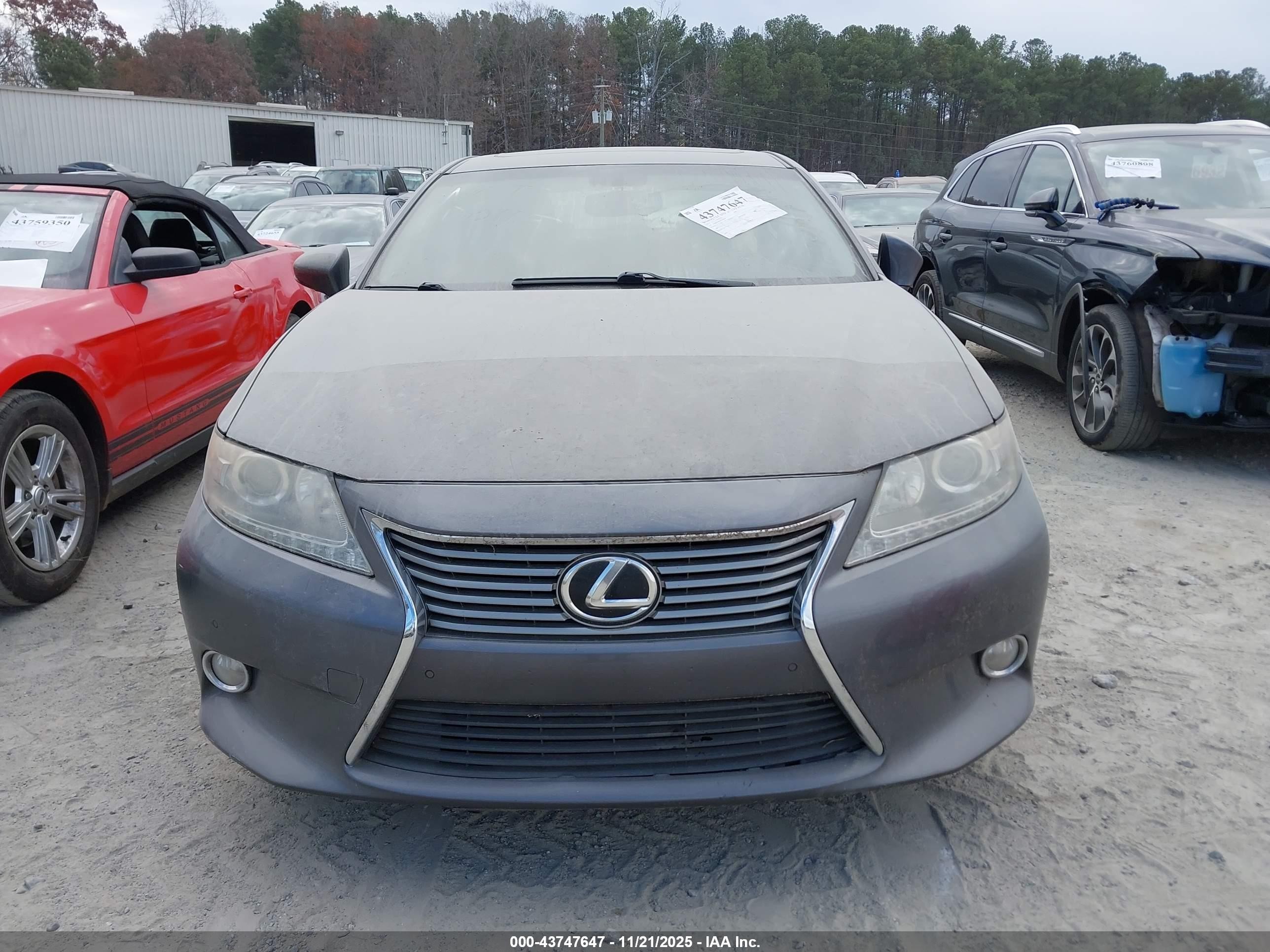 2013 Lexus Es 350 Gray vin: JTHBK1GG6D2036408