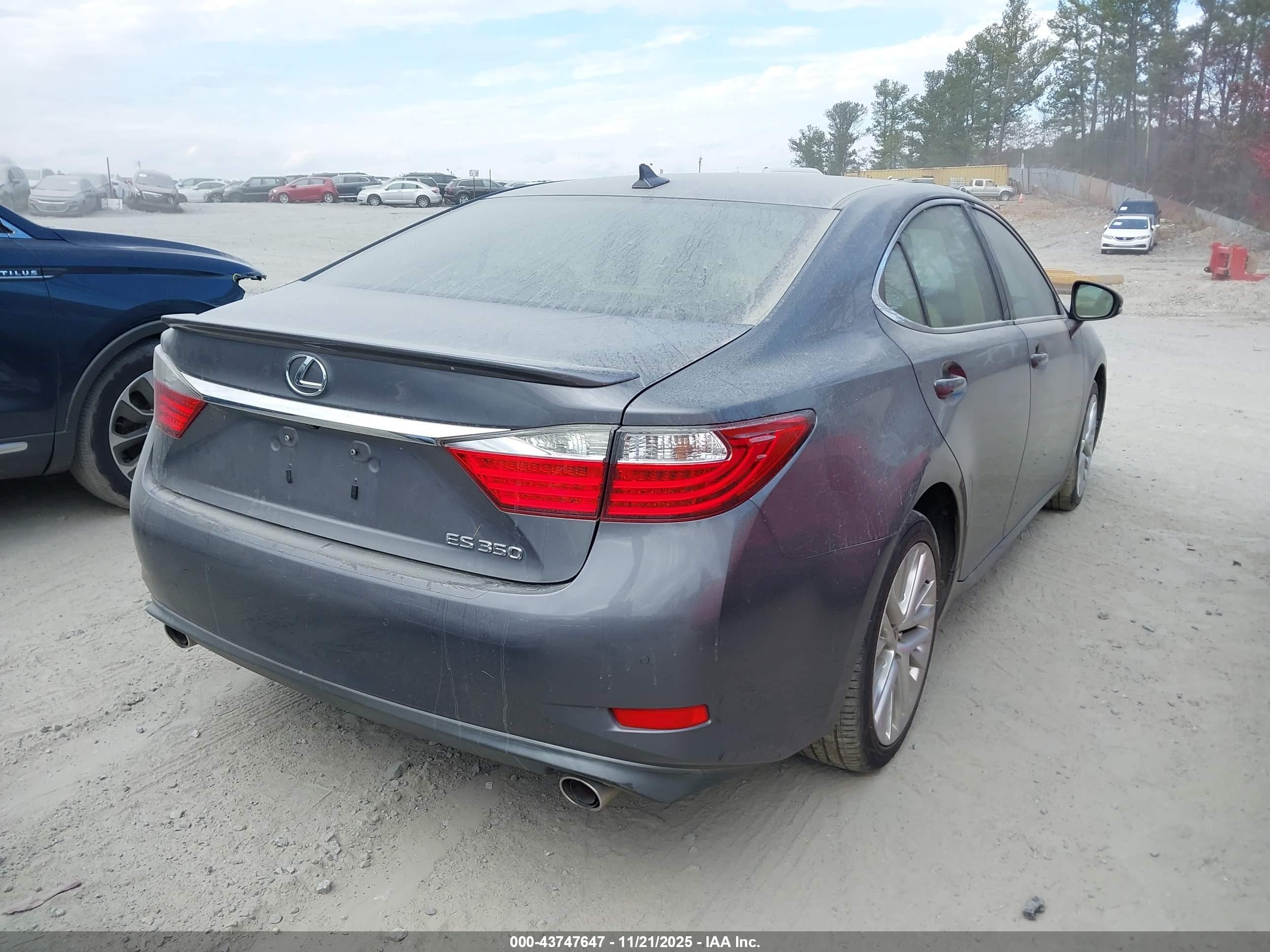 2013 Lexus Es 350 Gray vin: JTHBK1GG6D2036408
