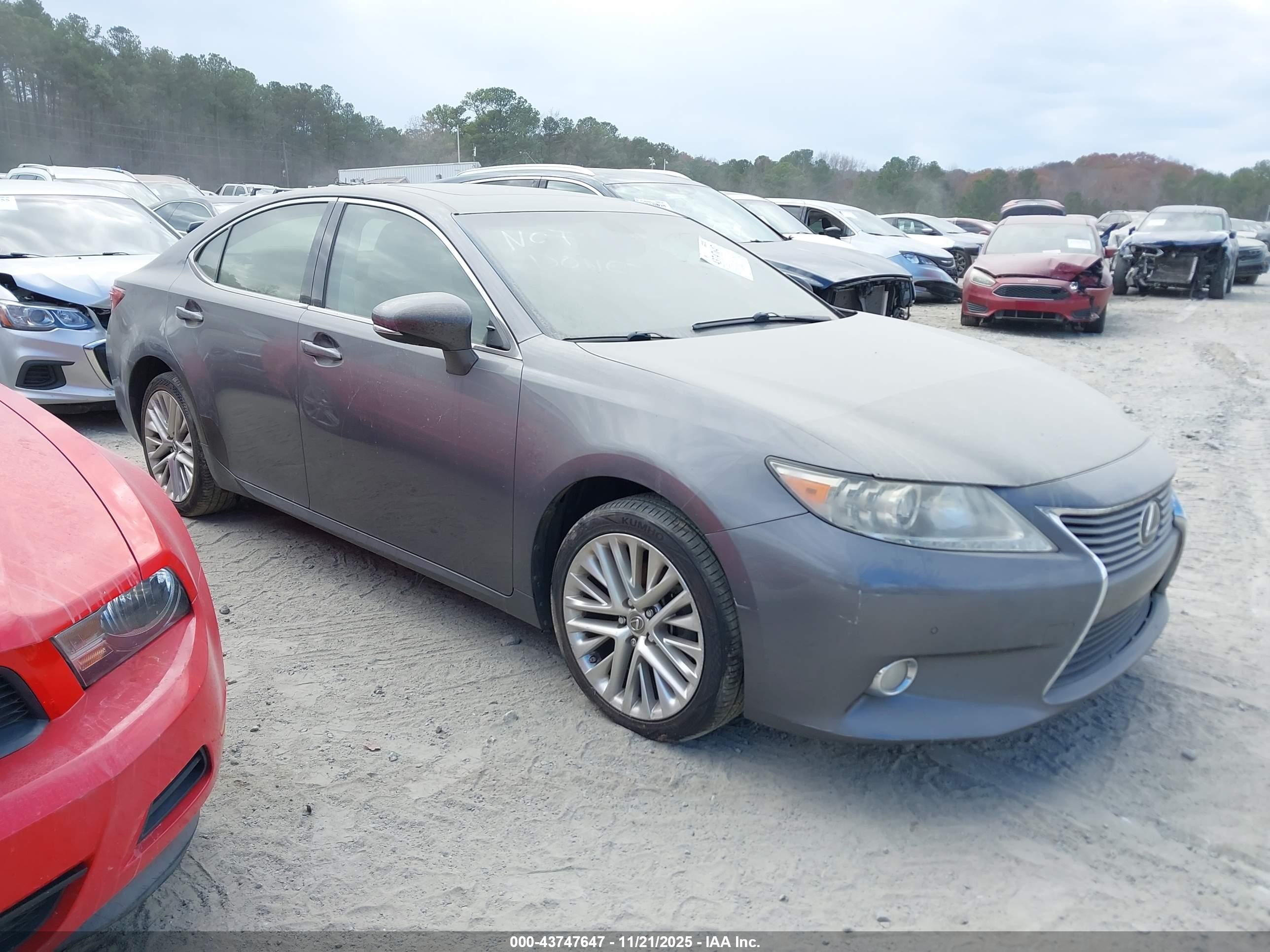 2013 Lexus Es 350 Gray vin: JTHBK1GG6D2036408