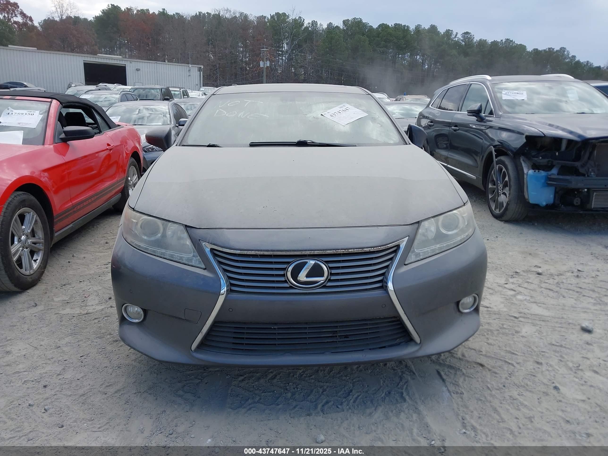 2013 Lexus Es 350 Gray vin: JTHBK1GG6D2036408