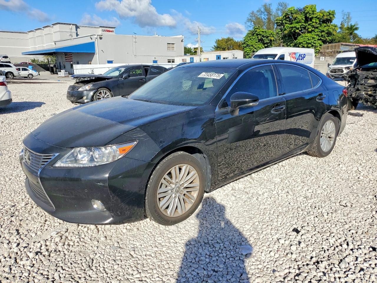 2013 Lexus Es 350 Black vin: JTHBK1GG6D2045139