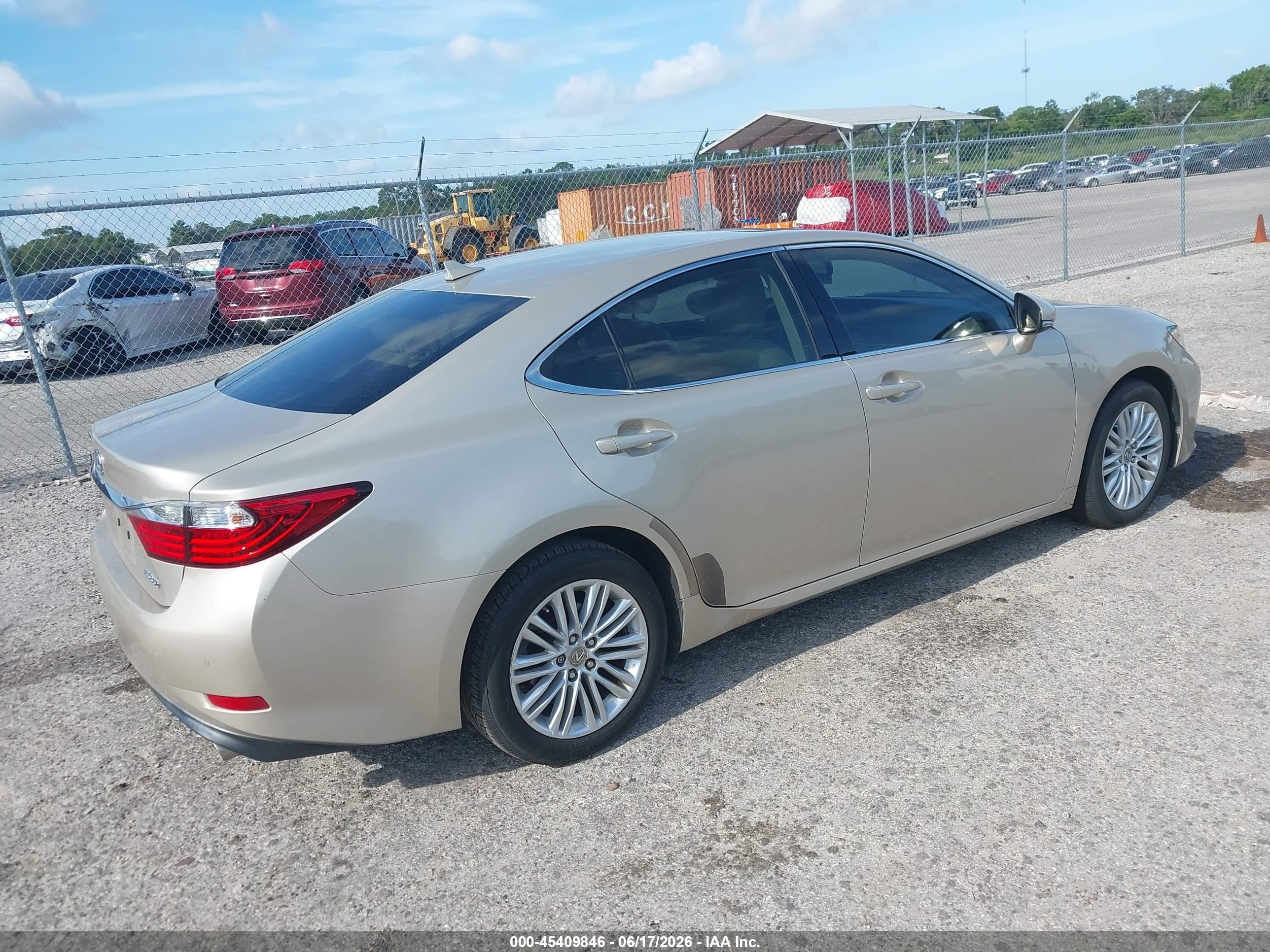 2013 Lexus Es 350 Tan vin: JTHBK1GG6D2046856