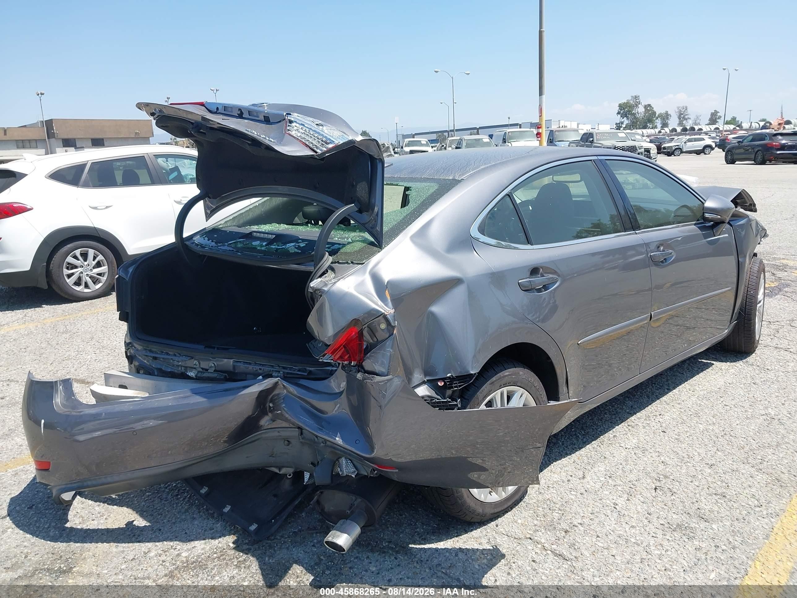 2013 Lexus Es 350 Gray vin: JTHBK1GG6D2047926