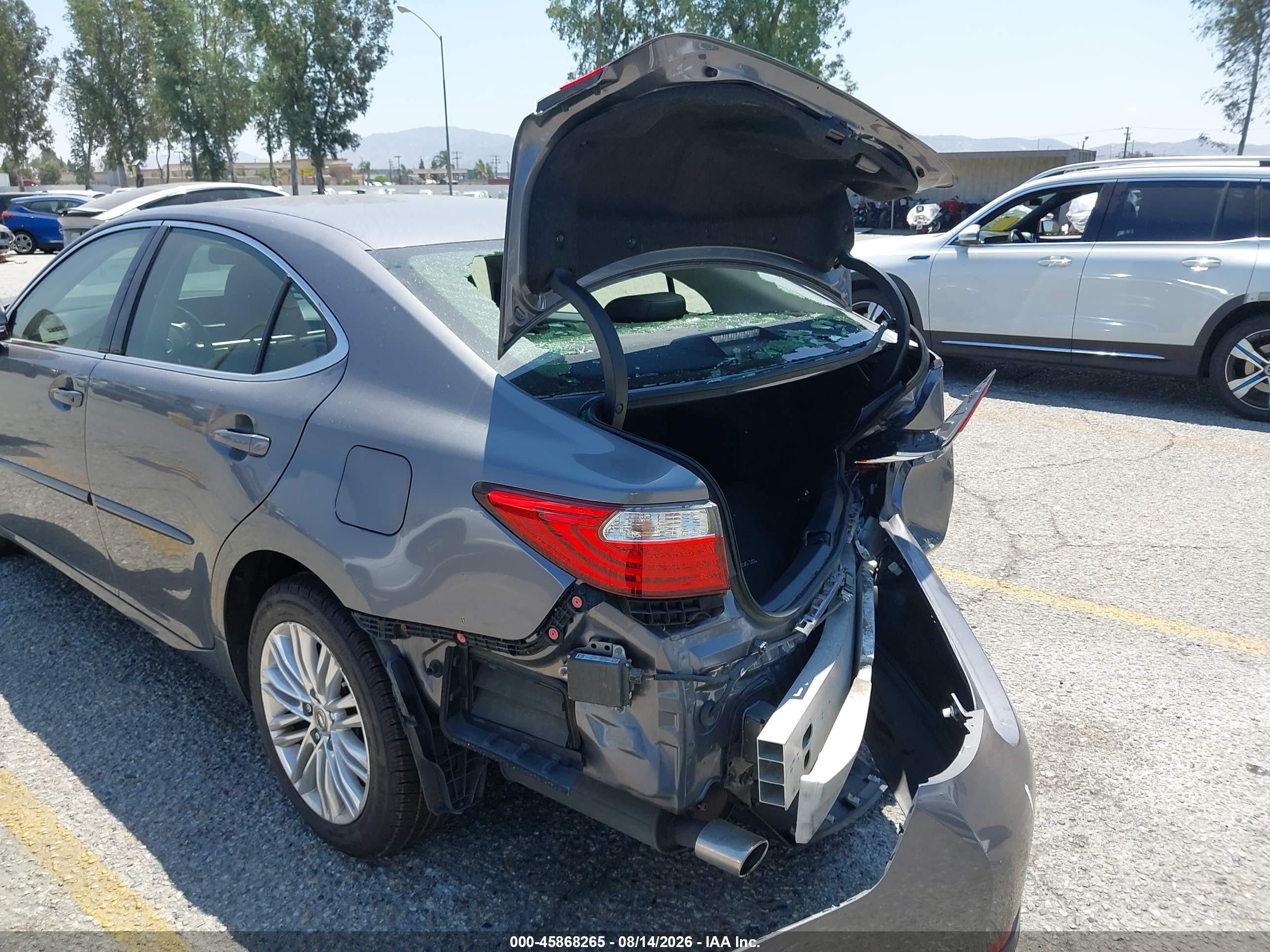 2013 Lexus Es 350 Gray vin: JTHBK1GG6D2047926
