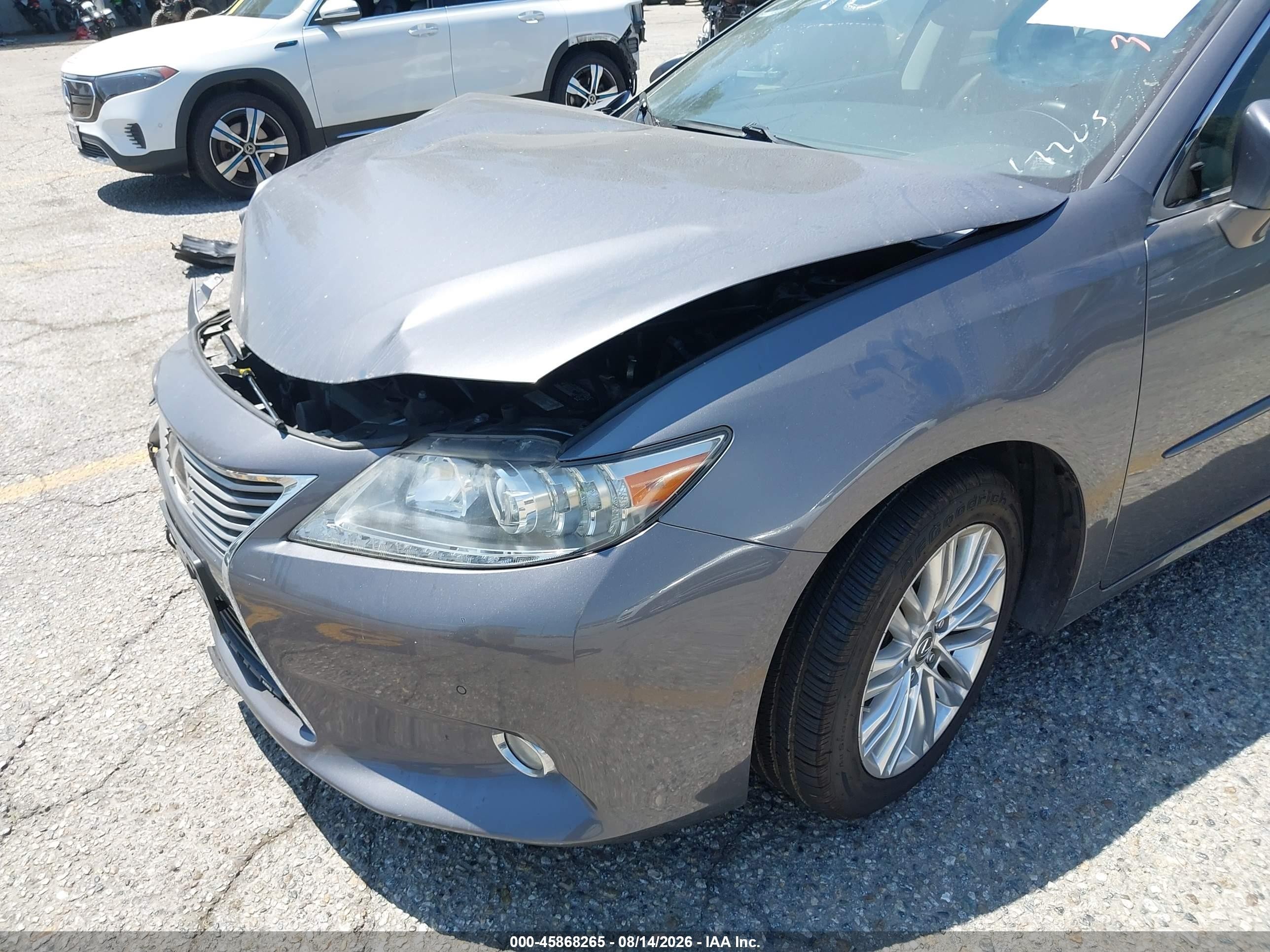 2013 Lexus Es 350 Gray vin: JTHBK1GG6D2047926