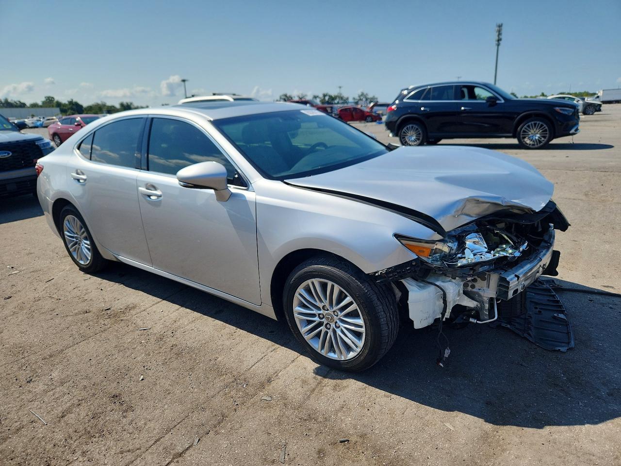 2013 Lexus Es 350 Silver vin: JTHBK1GG6D2051216