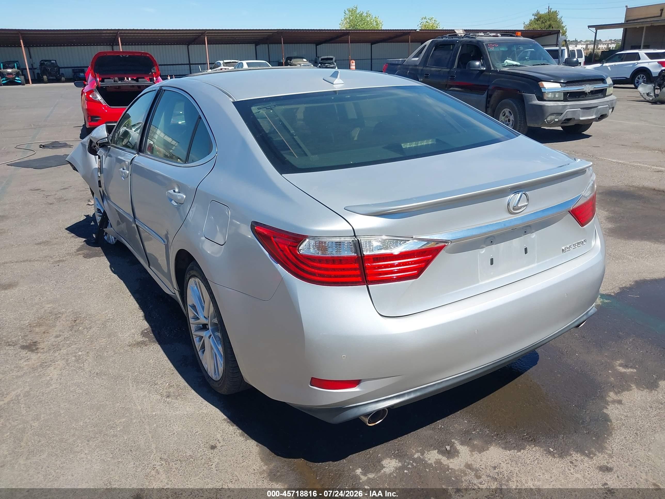 2013 Lexus Es 350   Silver vin: JTHBK1GG6D2054360